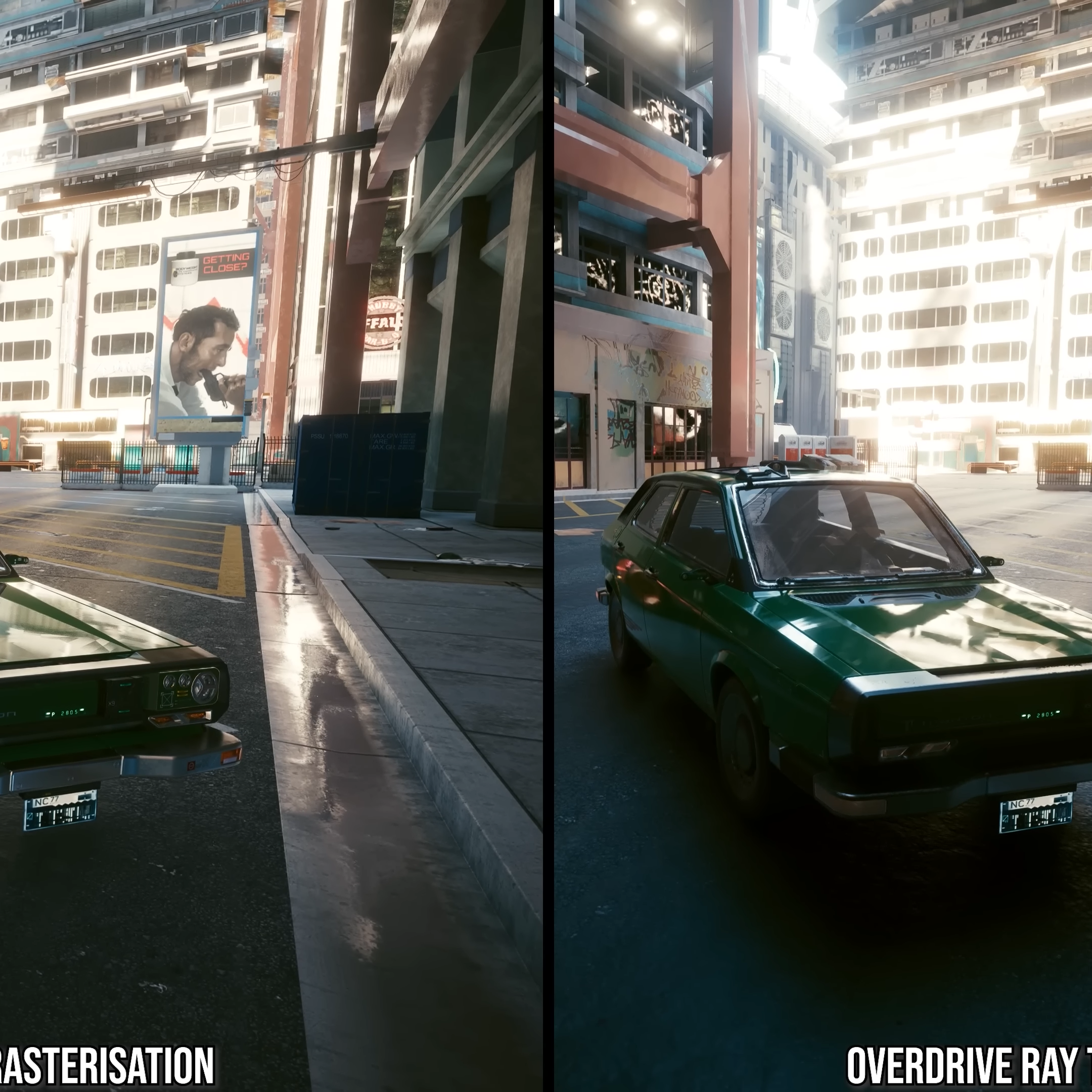 RTY How we ran Cyberpunk 2077 RT Overdrive on an entry-level RTX