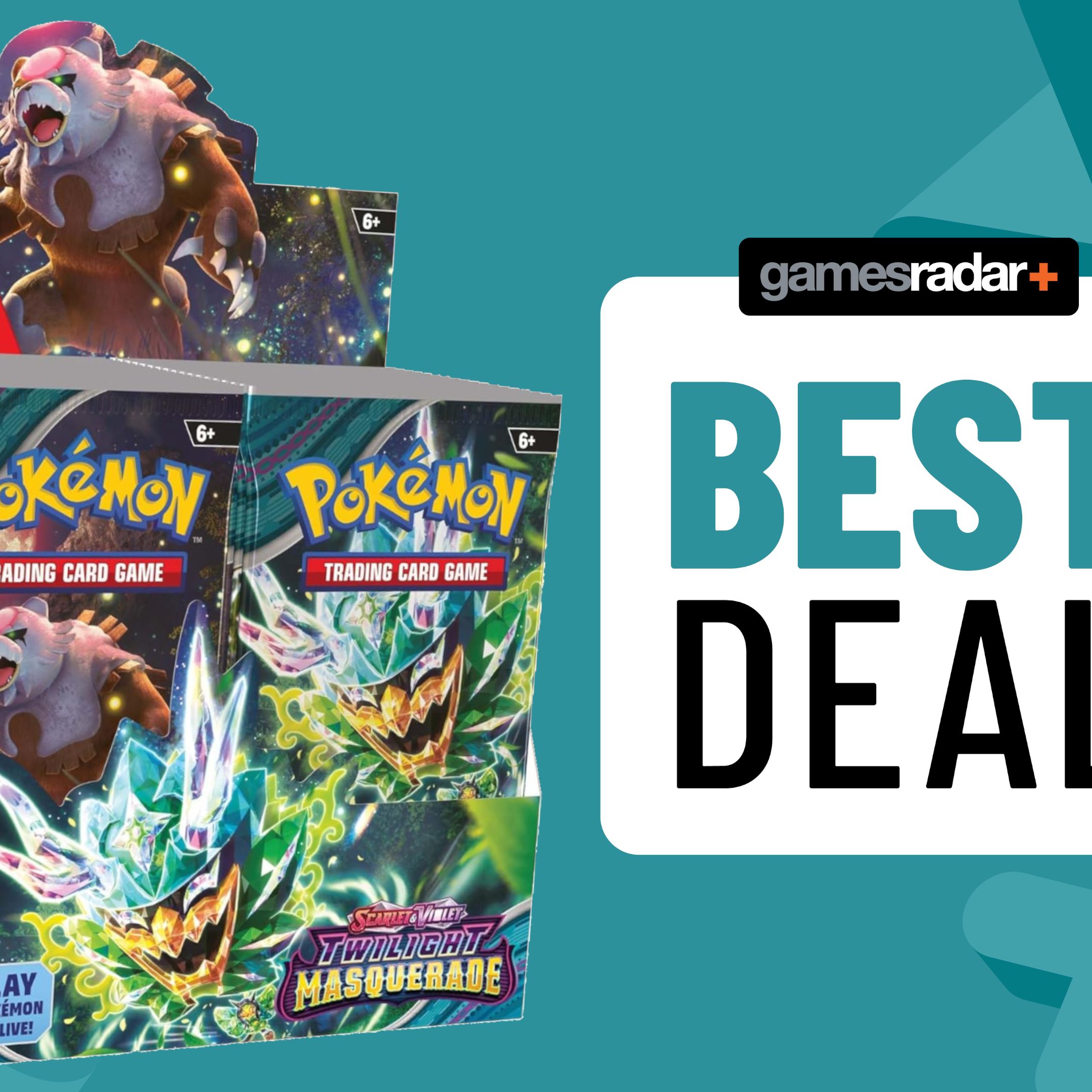 Quick, the Pokemon Twilight Masquerade booster box just hit its