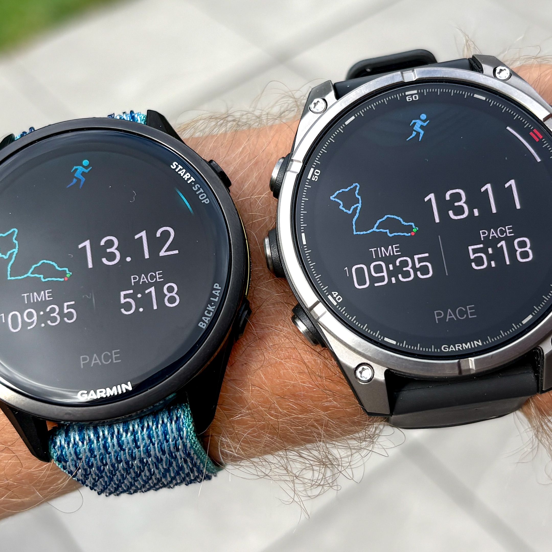 Garmin Fenix 8 Pro vs. Garmin Forerunner 970: I ran a half