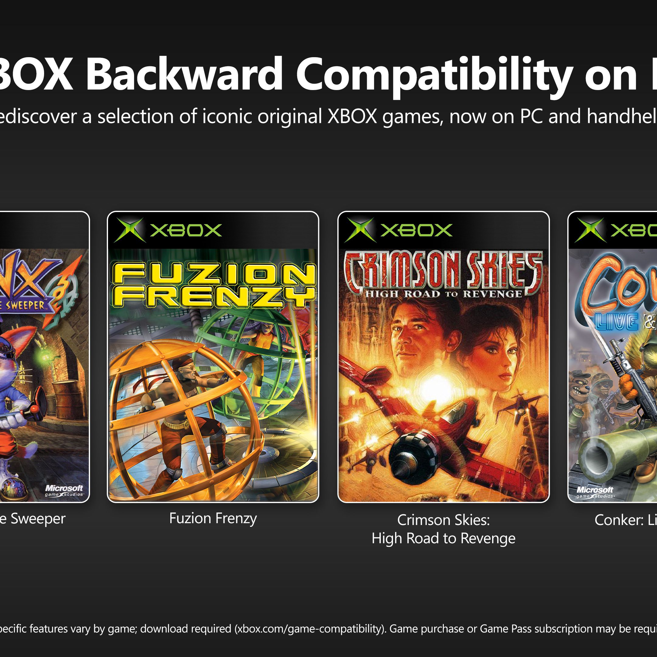 Xbox brings back compat to Windows: Microsoft pledges 4 games on
