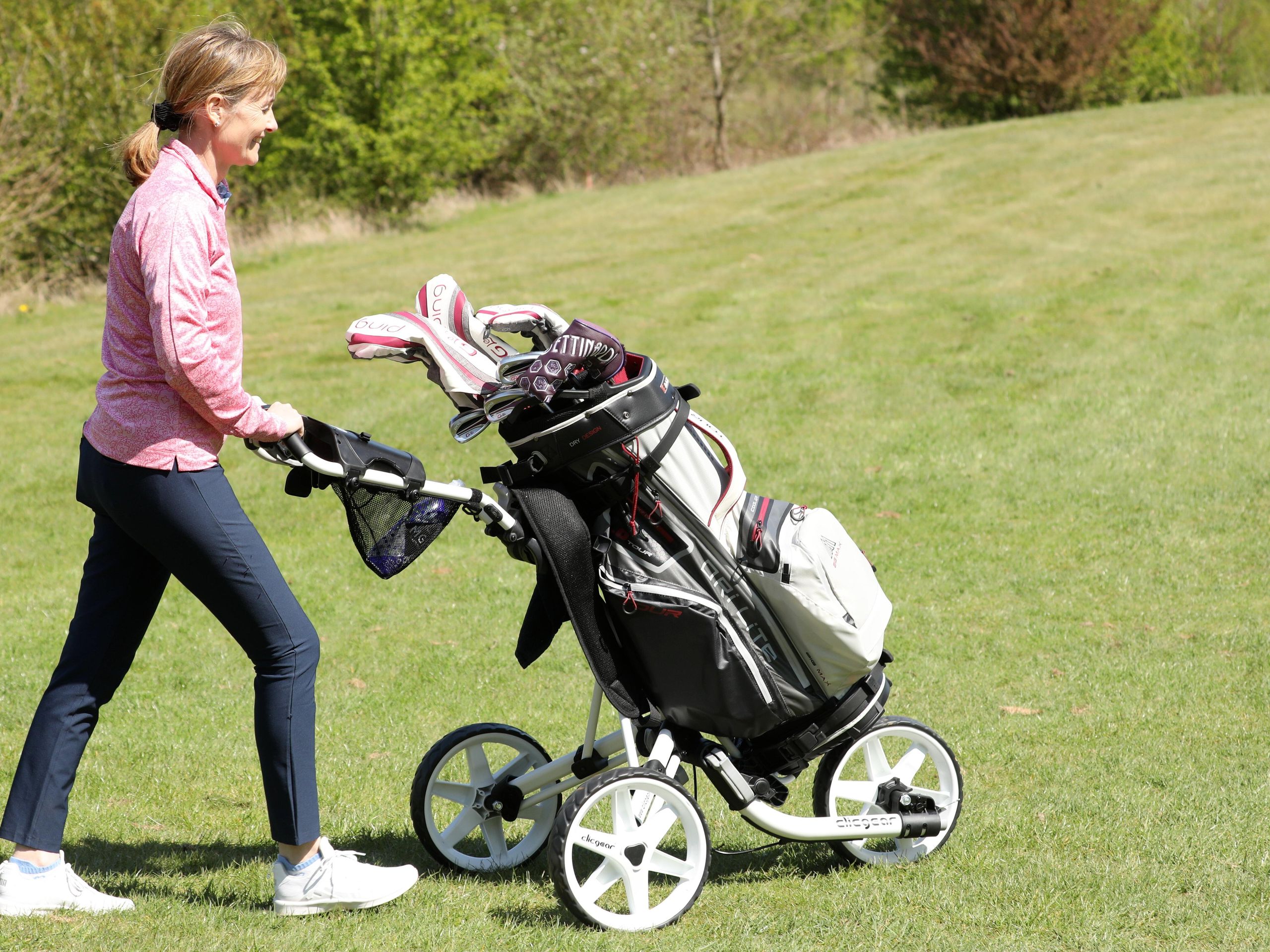 ClicGear 4.0 3-Wheel Push Golf Cart Review | Golf Monthly