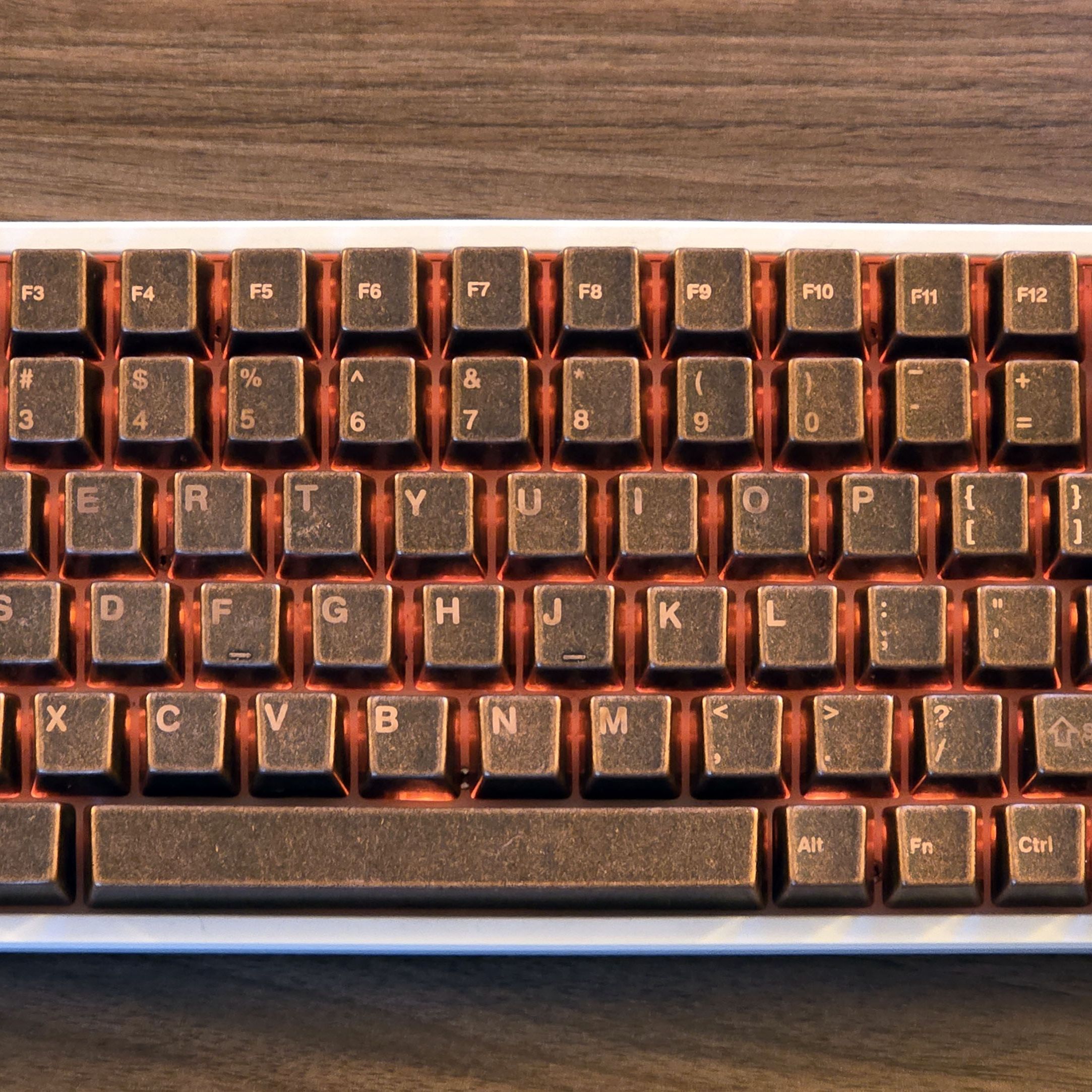 Awekeys Air Low-Profile l Keycaps Low-Profile Metal Keycaps