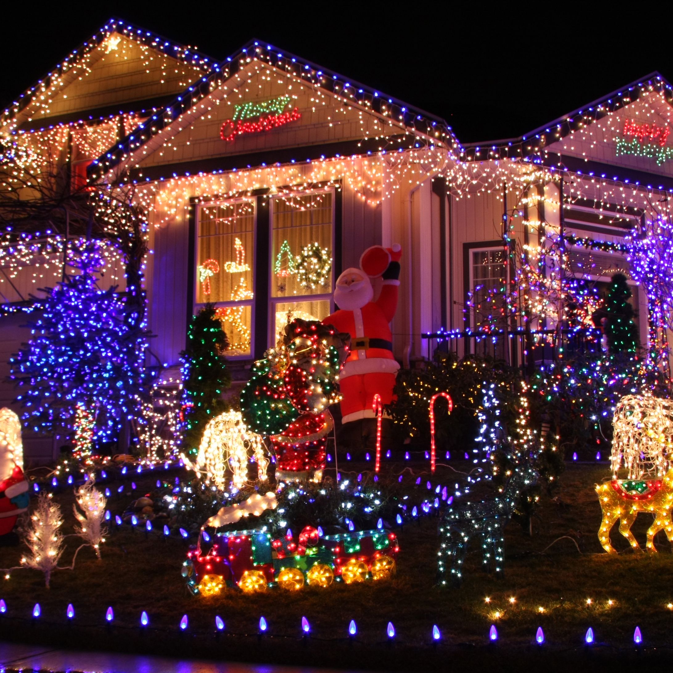 House Tacky Christmas Yard Decorations Big Dot Of Happiness Ugly