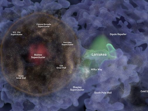 Mysterious 'fossilized' bubble 10,000 times the size of the Milky
