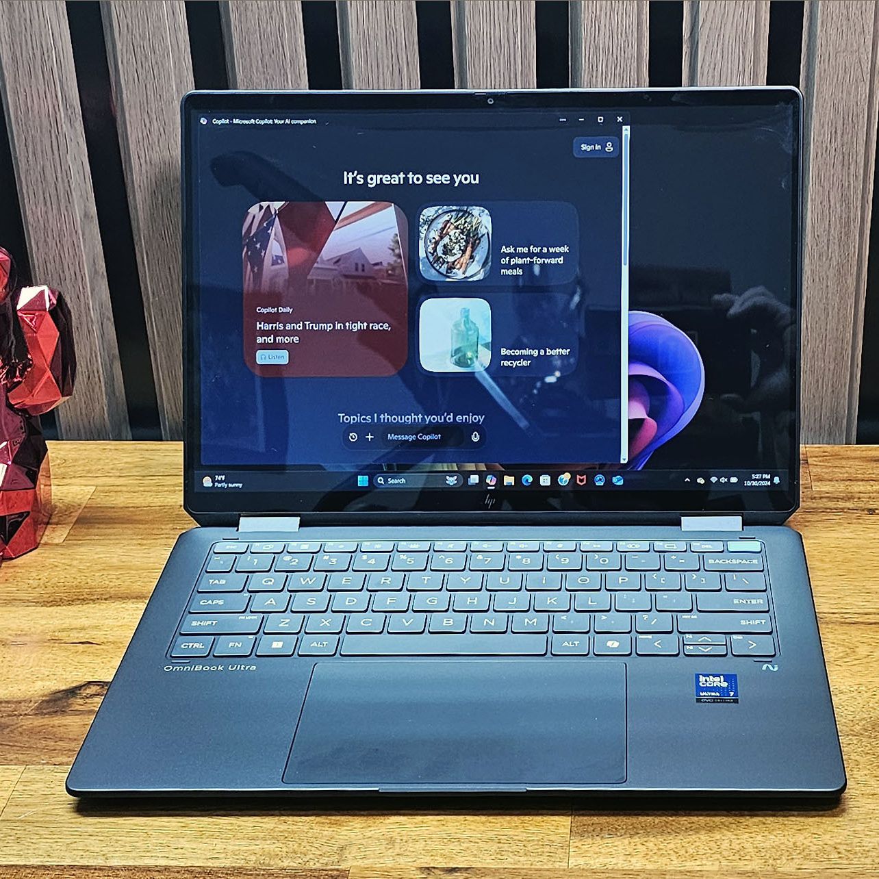 HP OmniBook Ultra Flip 14 review: Convertible Copilot+ | Tom's