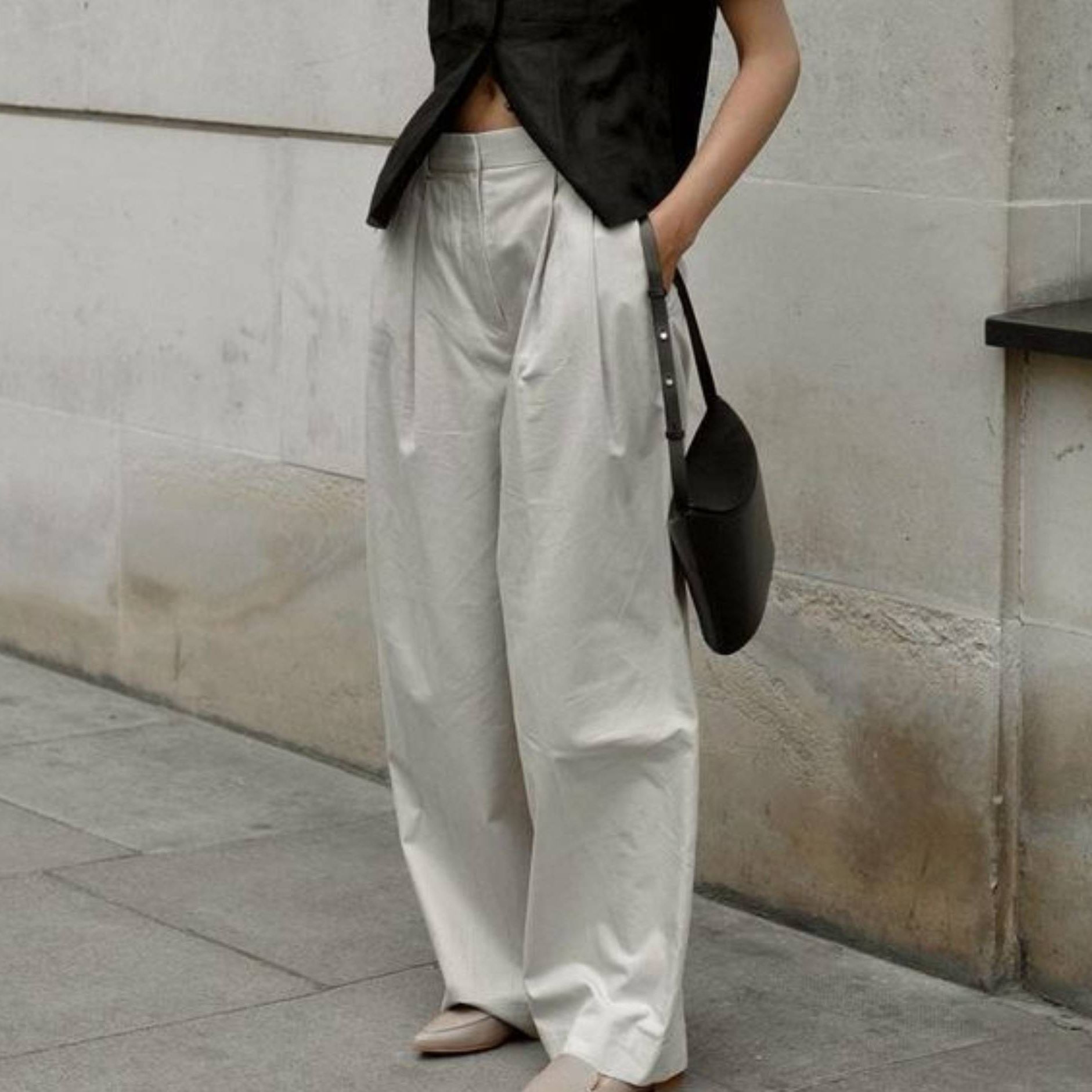 COS's Wide-Leg Trousers Are the Best Around—Hands Down | Who What Wear
