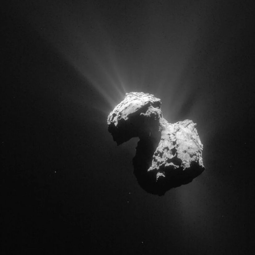 Comet Started Out with a Kiss, Ended Up Like a Duck | Live Science