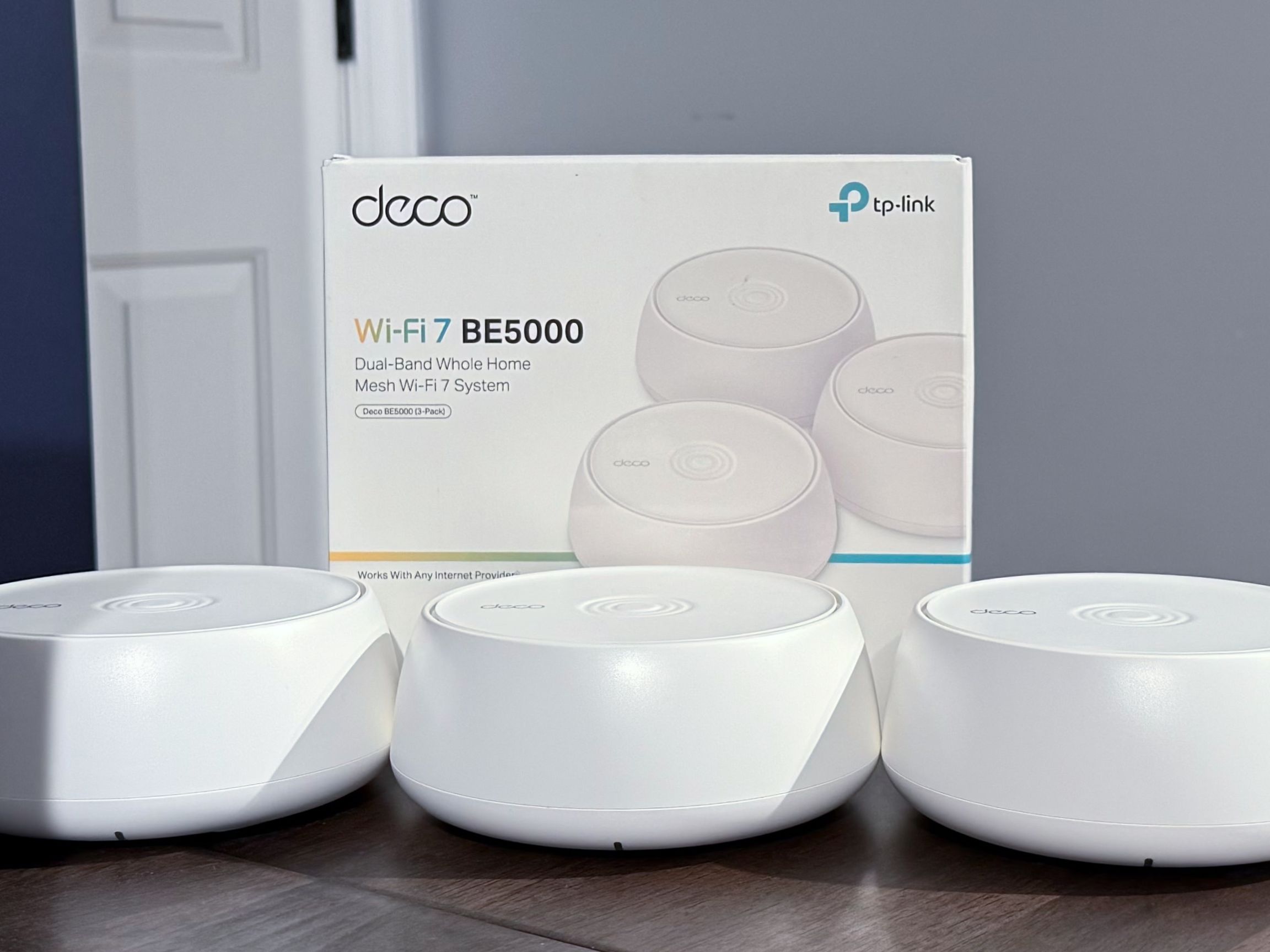 Deco BE75 | BE17000 Tri-Band Whole Home Mesh WiFi 7 System
