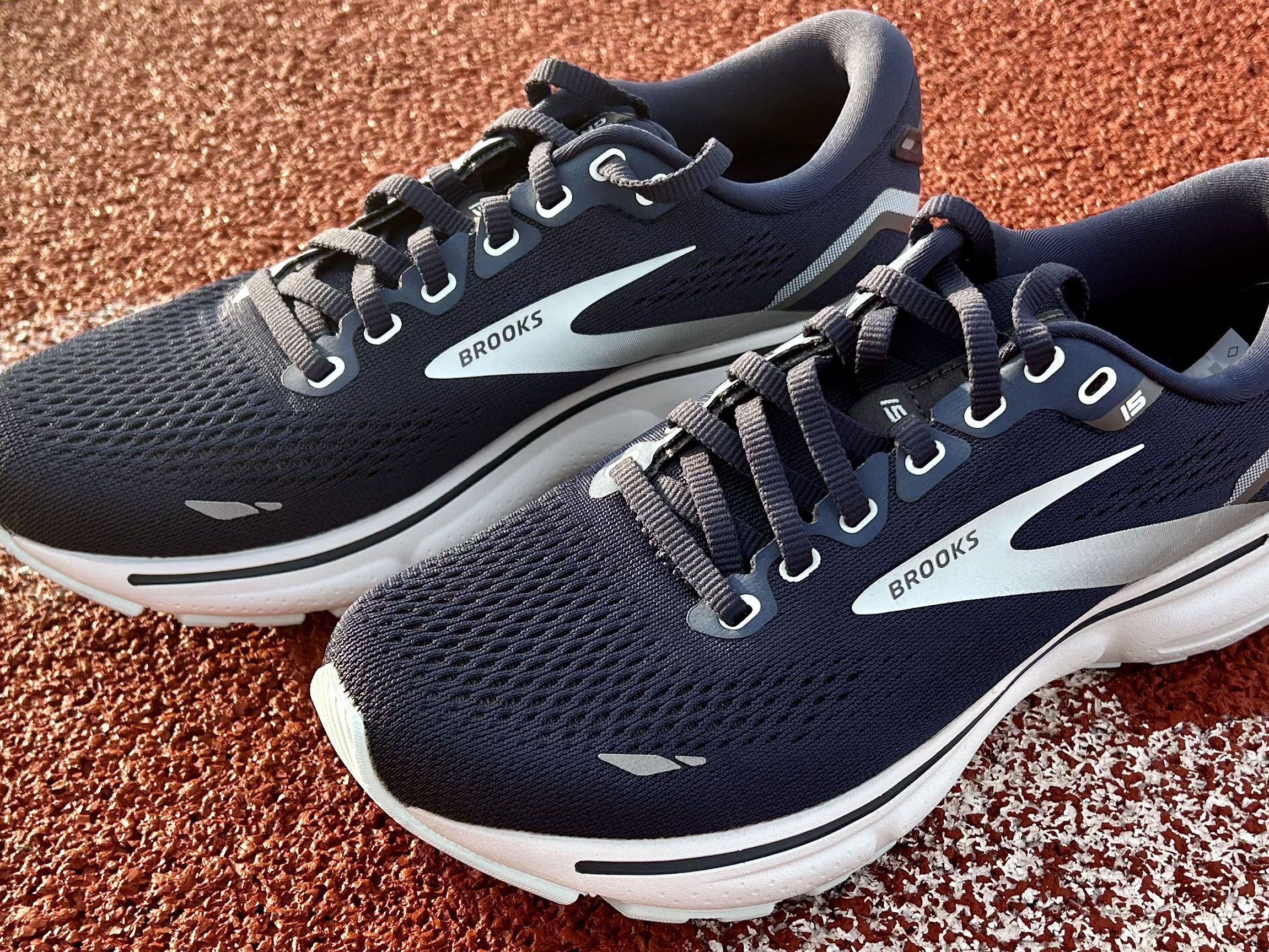 ブルックス　BROOKS　Ghost15 GTX ゴースト15 Brooks Men's Ghost 15 GTX Blue/Peacoat/Orange – Pilcher's Shoes