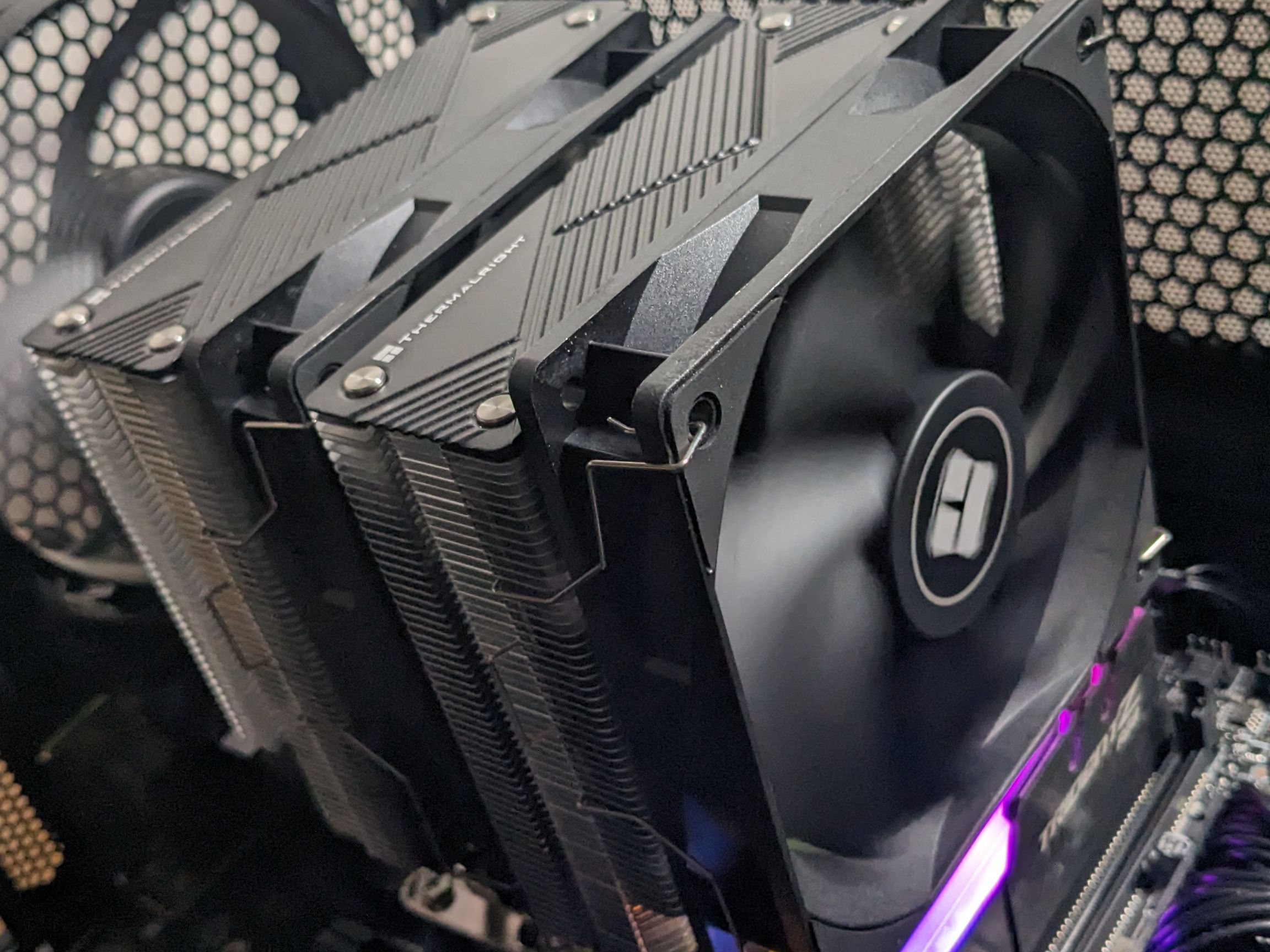 TR Phantom Spirit 120 EVO, CPU-koeler met 7 heatpipes, dubbele PWM 120 mm ventilator, aghp 4.0-technologie voor AMD am4 am5 / Intel 1700/1150 / 1151/1200 / 17xx / 2011, lga17xx koeler