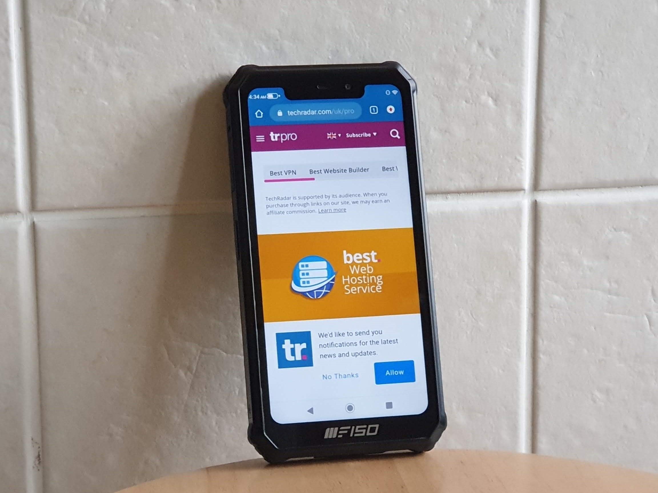 F150 B2021 rugged smartphone review | TechRadar