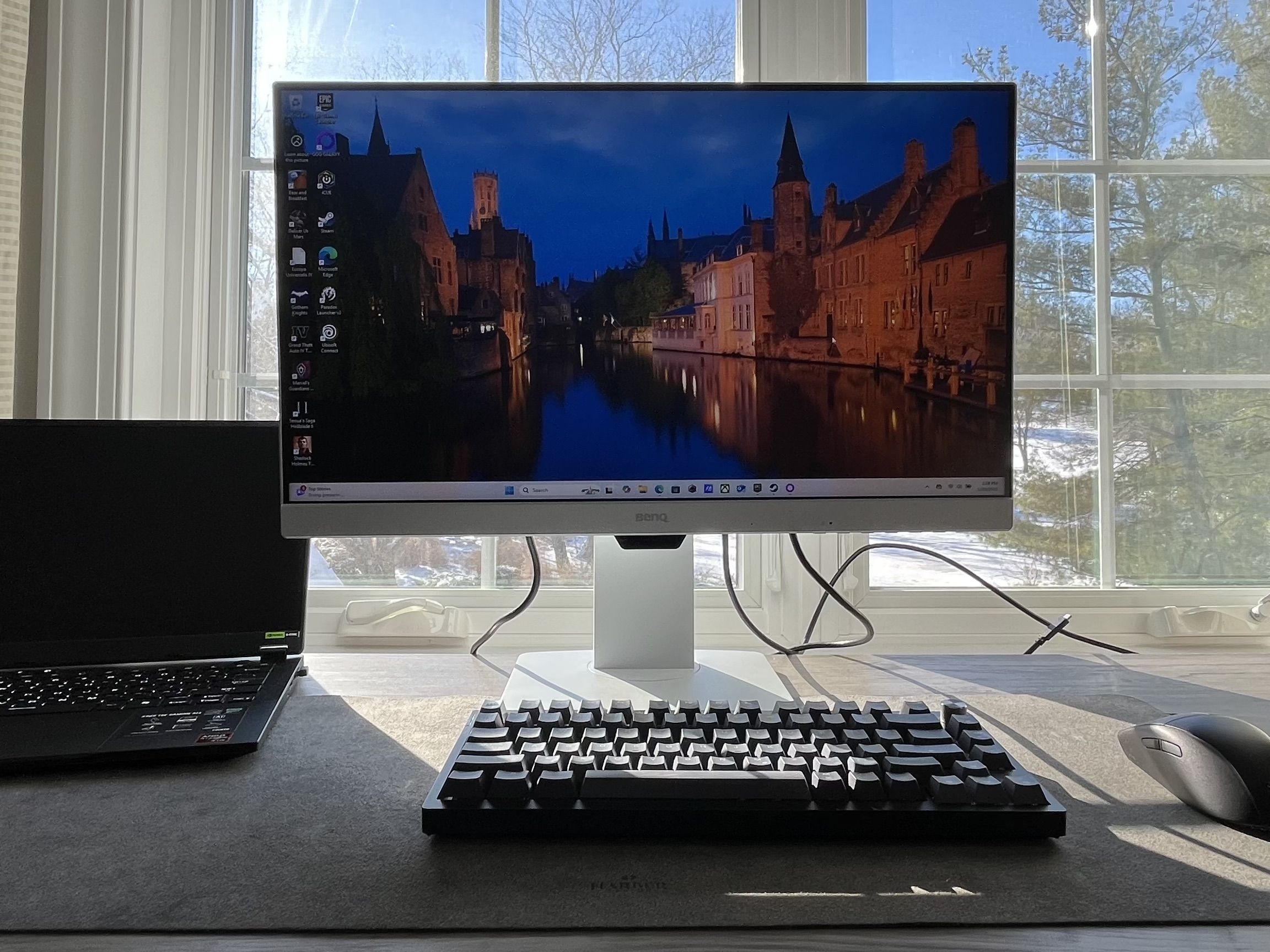 I swapped my everyday display to the BenQ GW2486TC Eye-Care