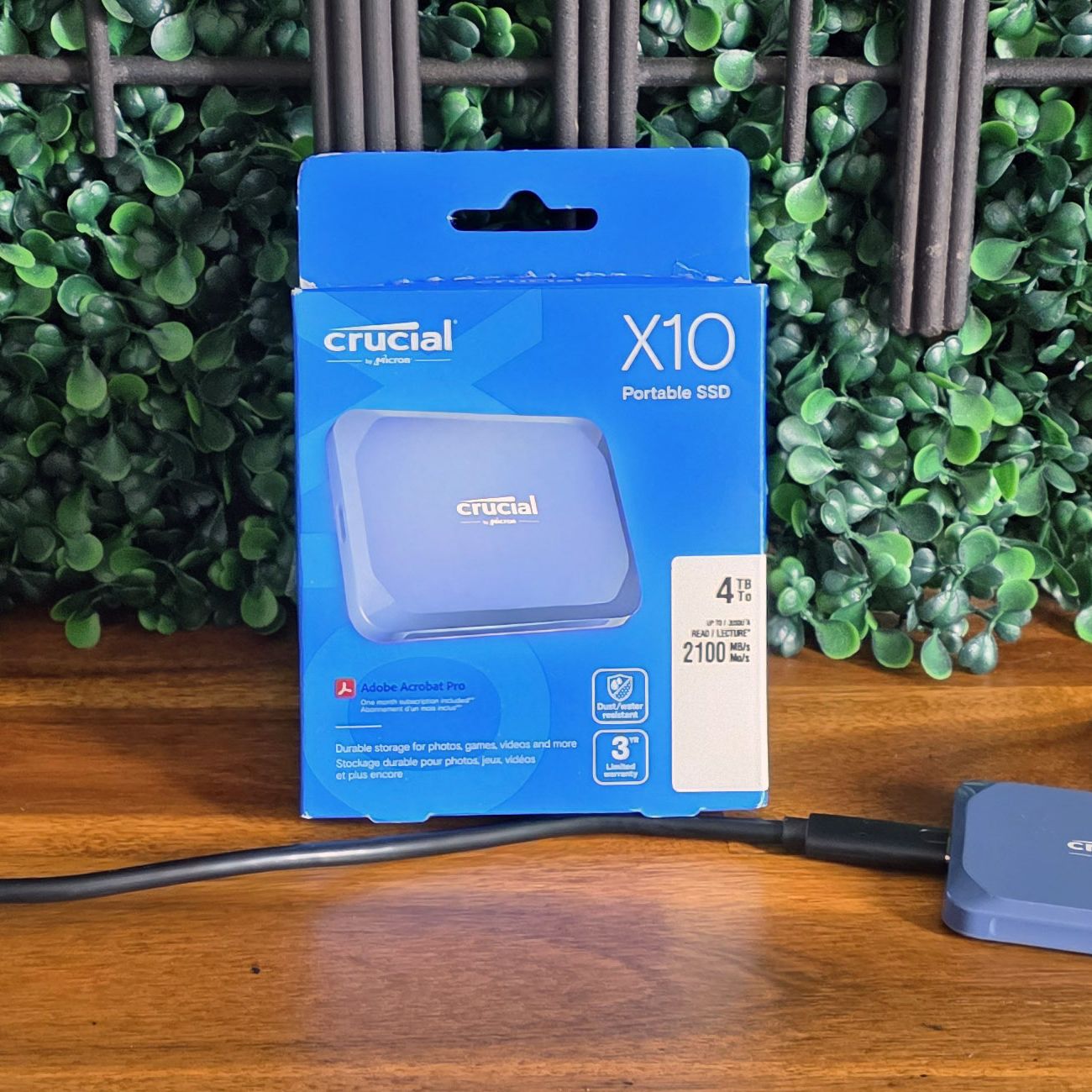 新品未開封品　Crucial X10 4TB Portable SSD Crucial X10 Pro 4TB Portable SSD (CT4000X10PROSSD9) - Umart