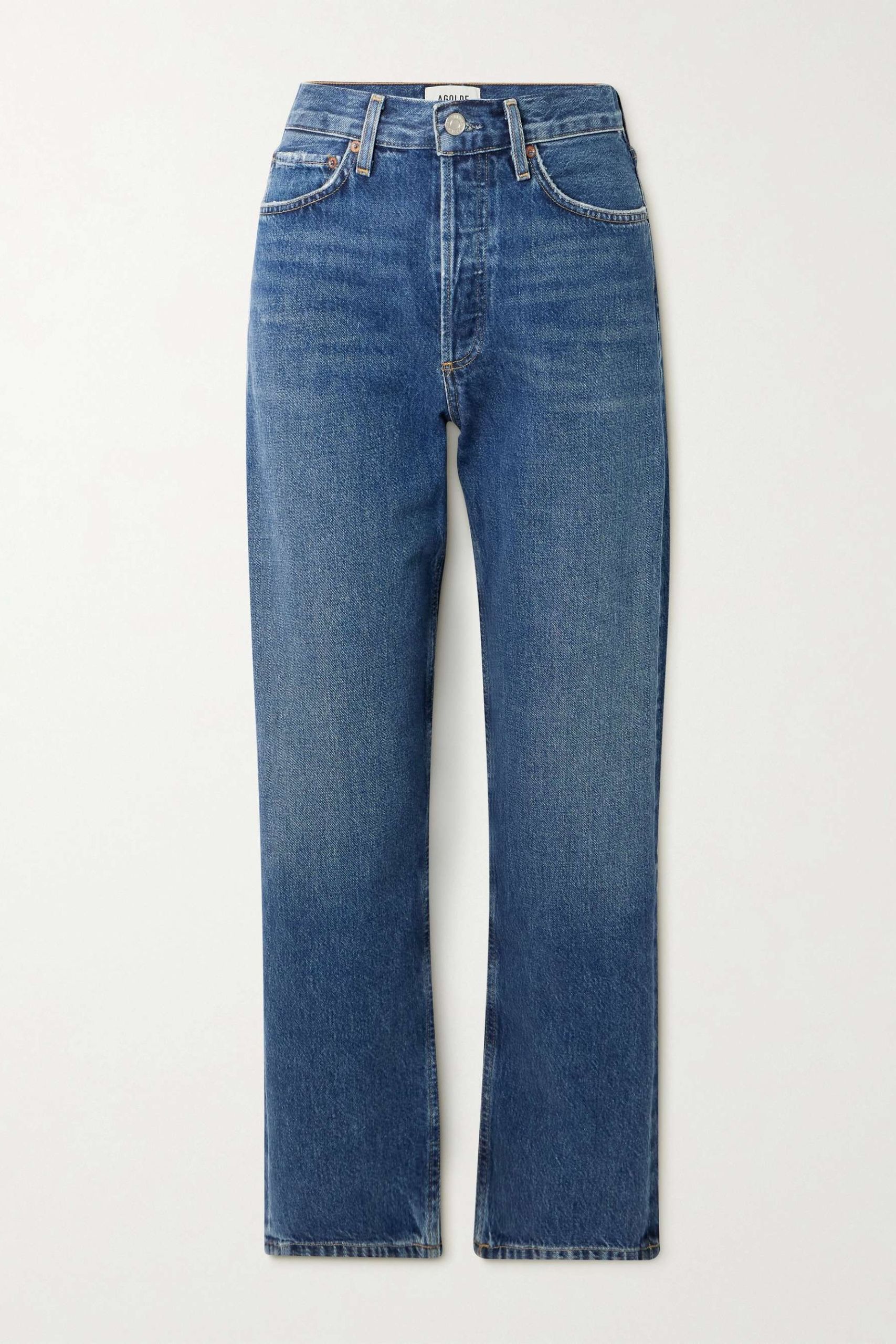 90's Regenerative Mid-Rise Straight-Leg Jeans