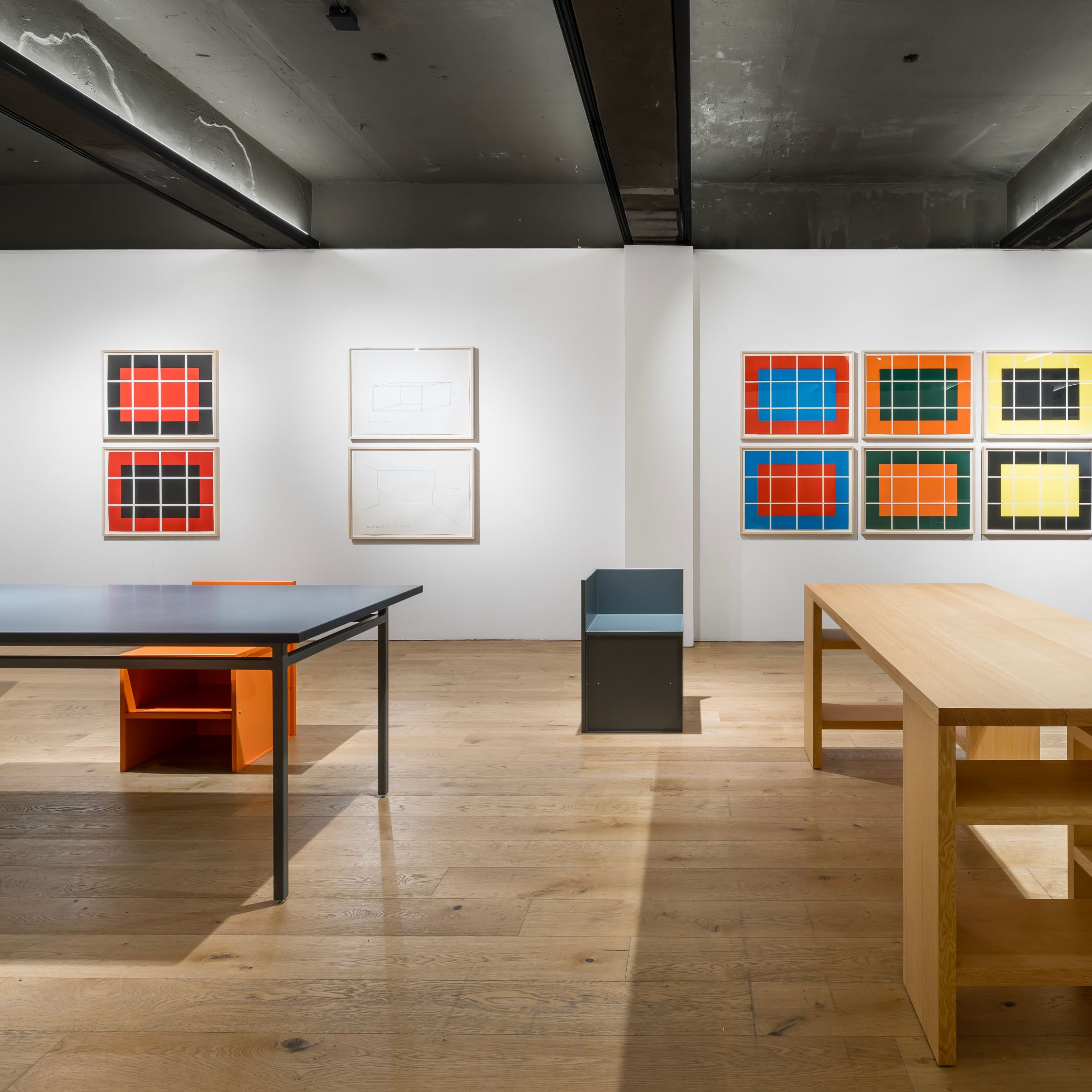 Donald Judd furniture in on view in South Korea for the first time