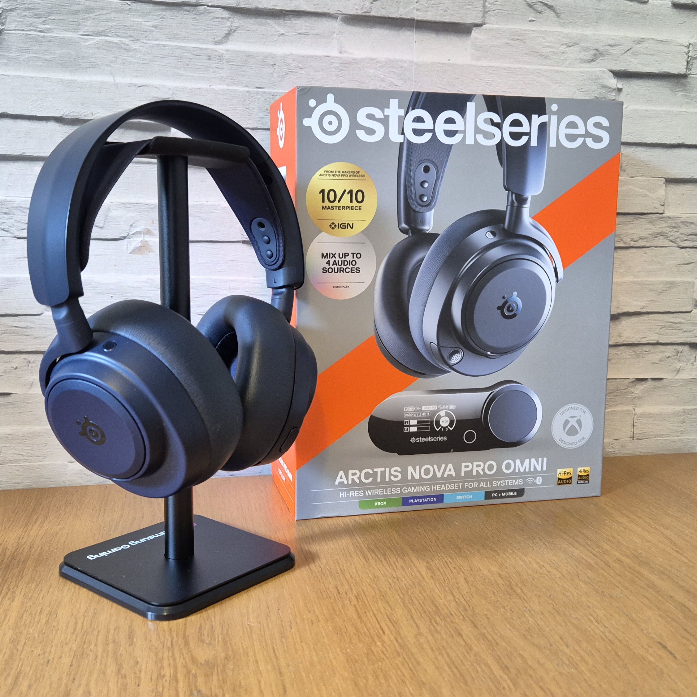 The SteelSeries Arctis Nova Pro Omni offers a souped-up, 2026