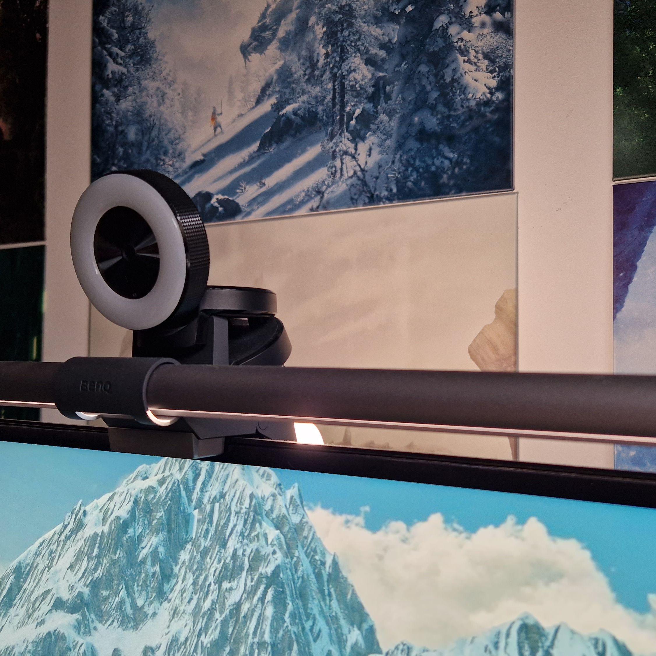 その他 BenQ ScreenBar Halo BenQ ScreenBar Halo LED Monitor Light/Lamp with Wireless