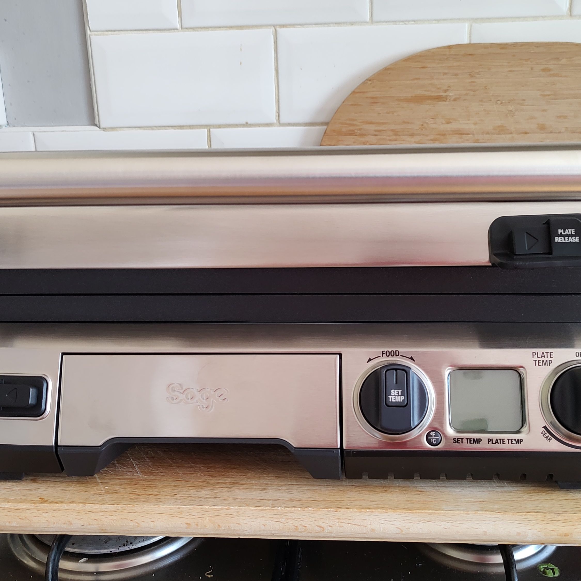 Grill Elettrico Sage Smart Grill Pro - Griglia Antiaderente, 2400W, Con Sonda Integrata - Foto 7