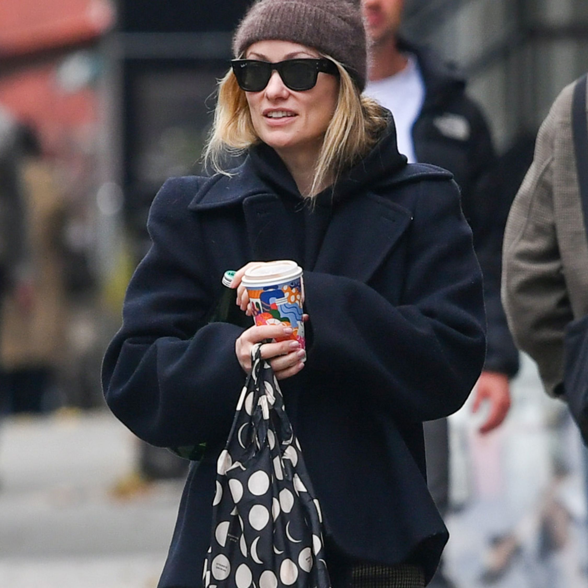 Olivia Wilde's Elevated Pant and Sneaker Outfit Is So 2025 | Who