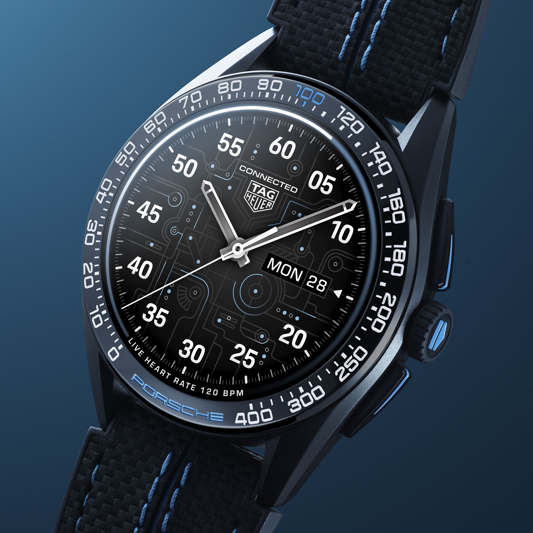 The TAG Heuer Connected Calibre E4 Porsche Edition comes with