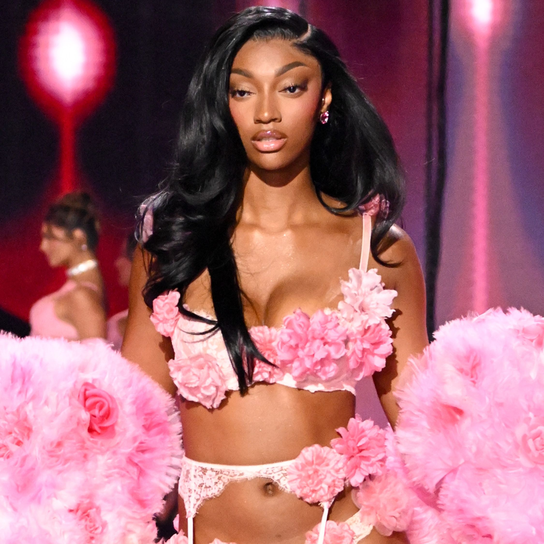 Angel Reese Makes Her Victoria's Secret Fashion Show Debut in 2025 | Who What Wear