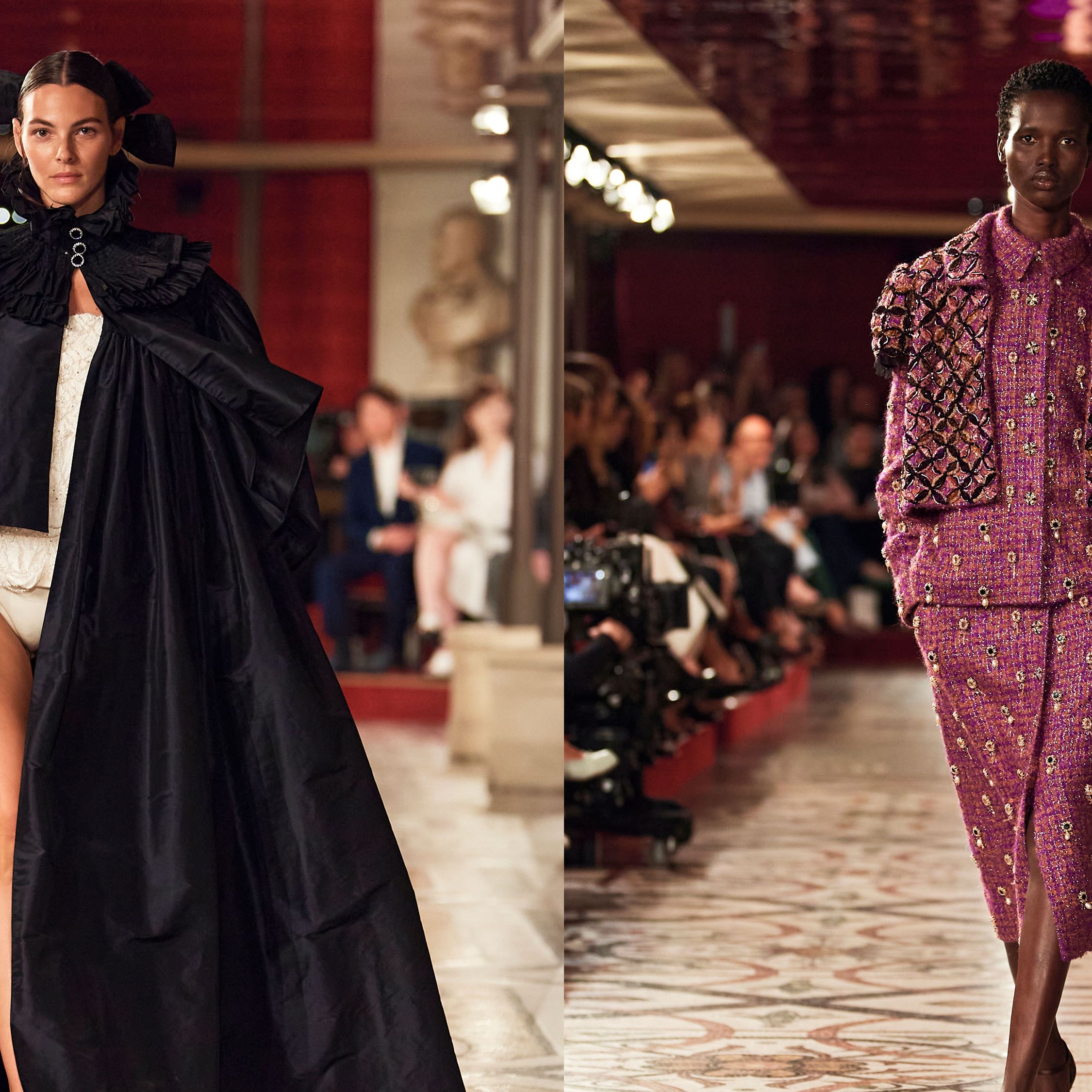 Bows! Tweed! Skirt Suits! Chanel Reimagines Classic House Codes at