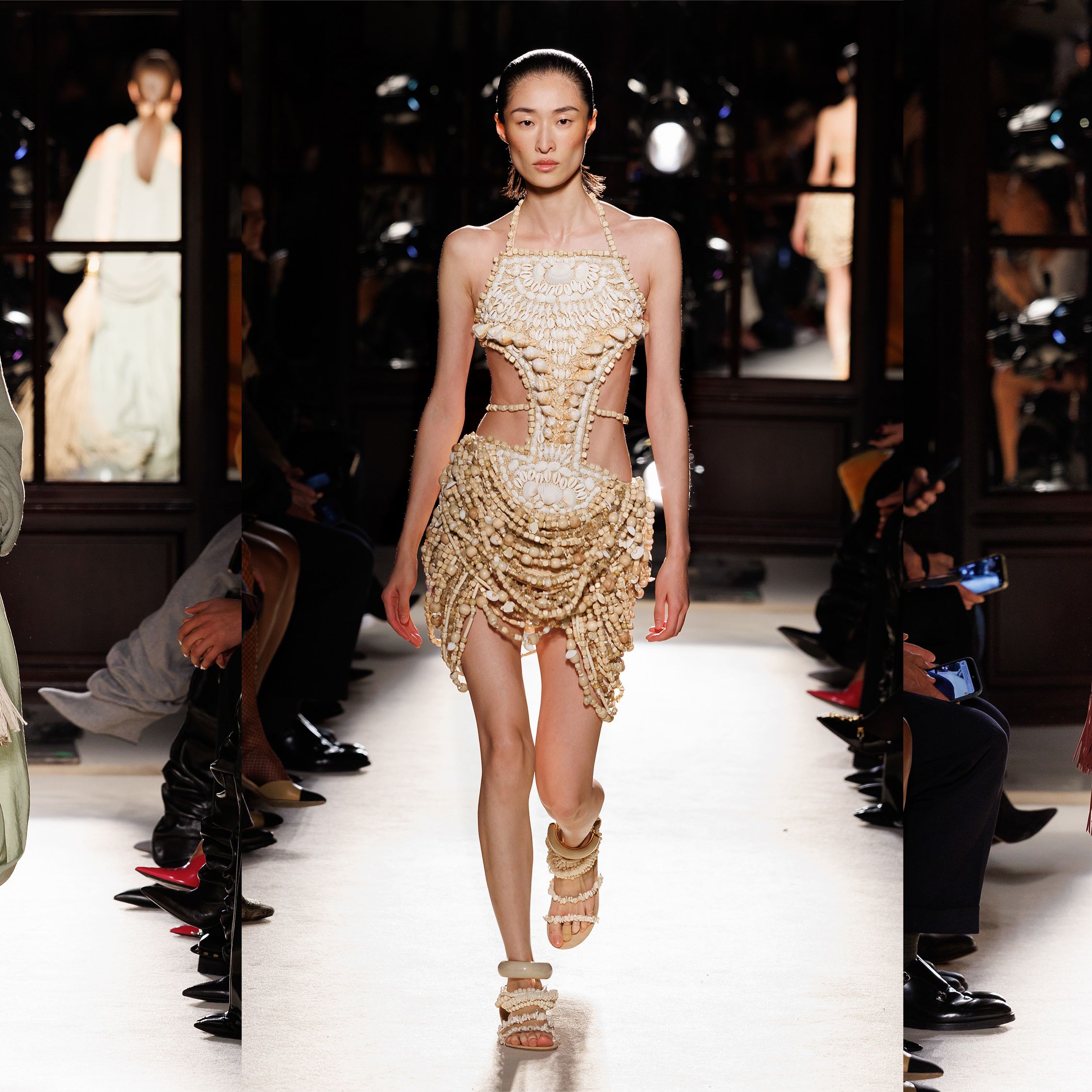 balmain runway dress Balmain Spring 2023 Couture Collection