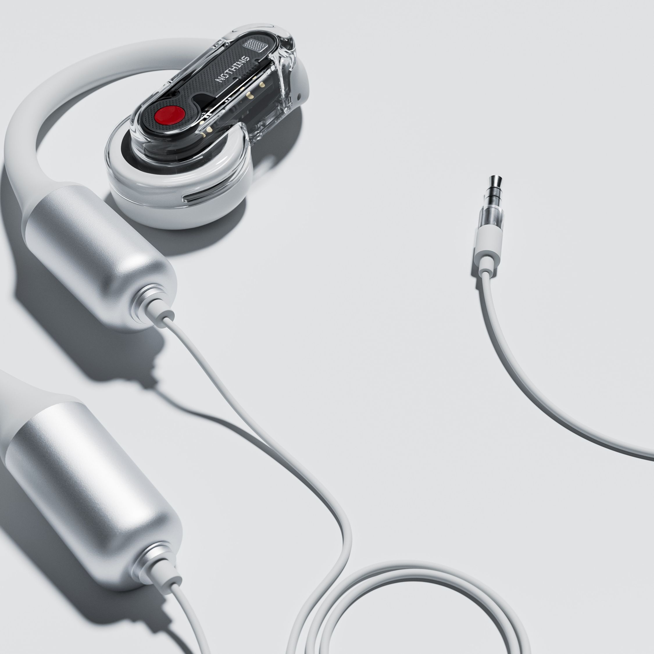 NOTHING ear(a)とNOTHING Cable　セット Nothing Nothing Ear(a) Black(ブラック)(最新モデル)(国内正規品)(ANC