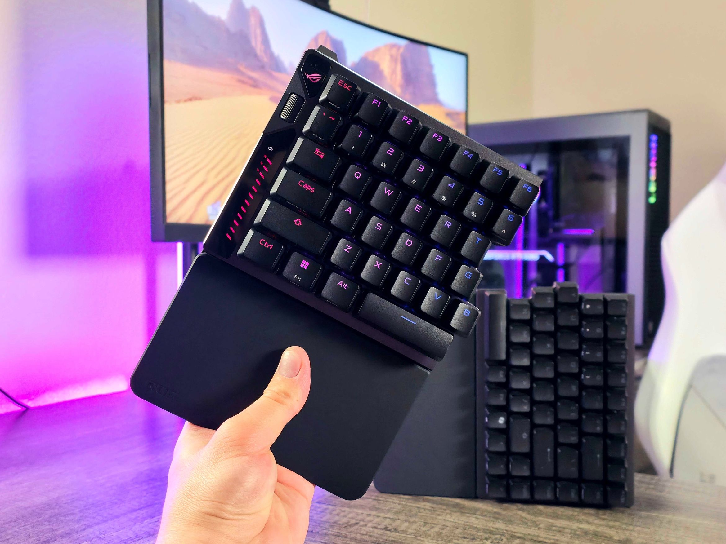 ASUS ROG Falcata keyboard review: $300 split-design | Windows Central