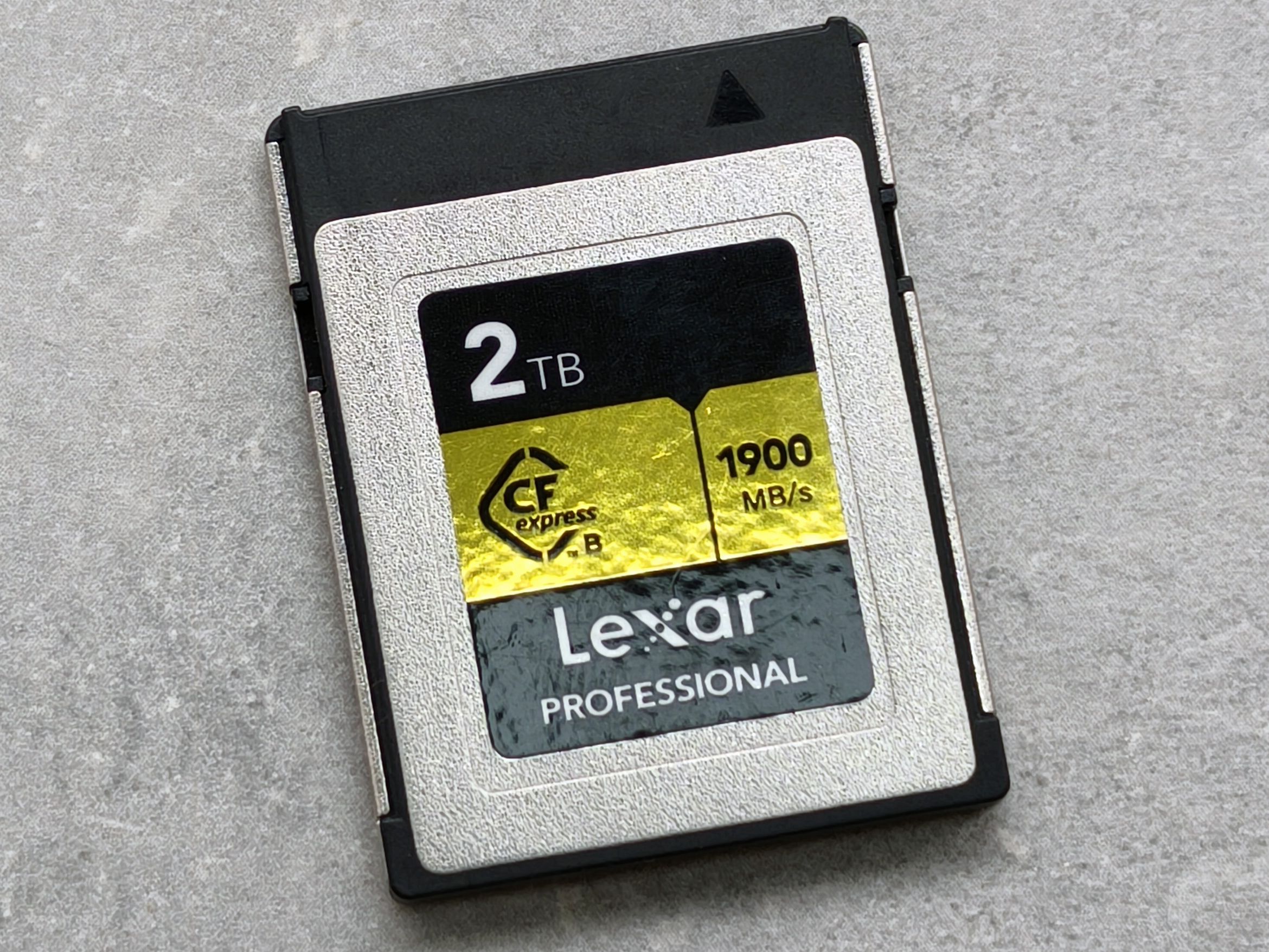 Lexar Professional CFexpress Type B Gold Series card review