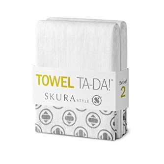 Skura Style Towel Ta-Da!&amp;trade; 100% Cotton Dual Sided Super Absorbent Kitchen and Dish Towel Set - 2 Count