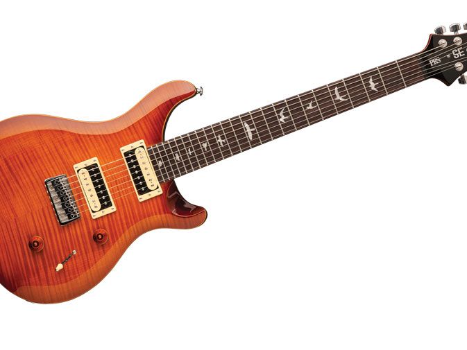 た　PRS SE Custom 24 PRS SE Custom 24 Electric Guitar Charcoal Cherry Burst | Guitar Center