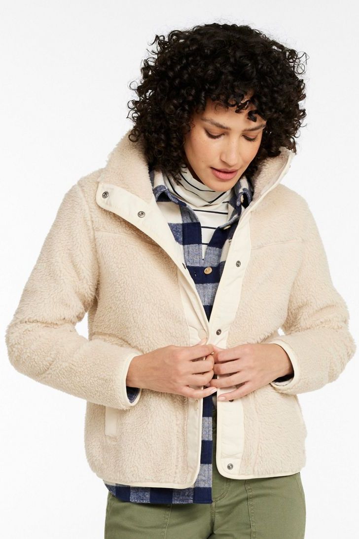 L.L. Bean, Women&#039;s Bean&#039;s Sherpa Fleece Jacket