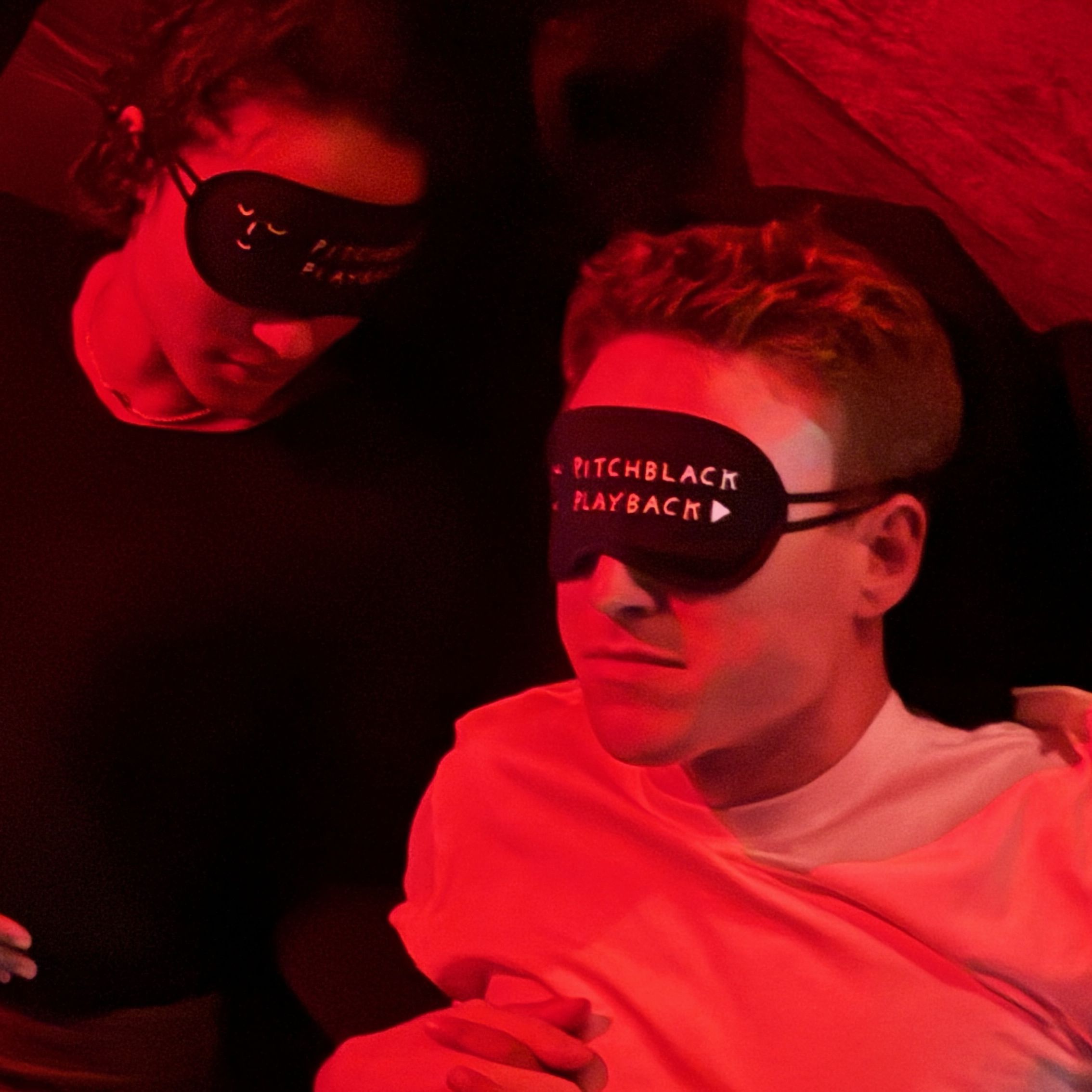 I went to a listening session held in total darkness, and I'll