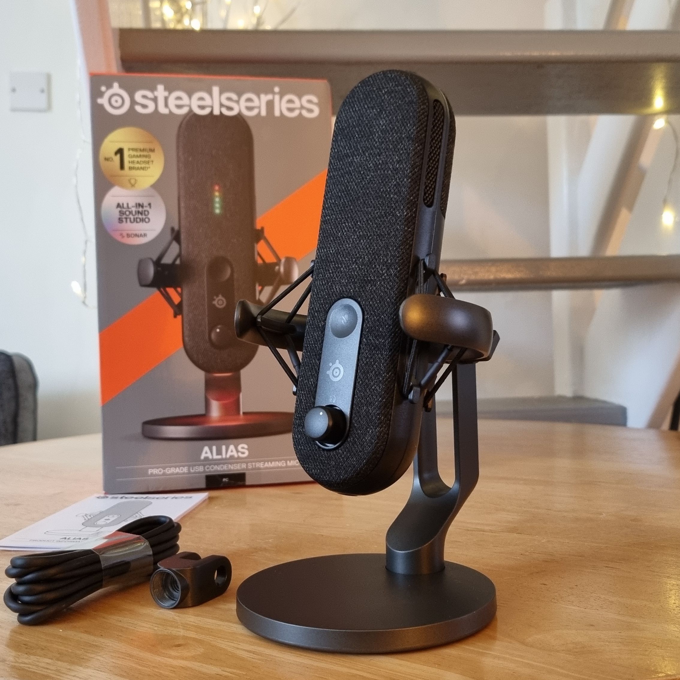 SteelSeries Alias microphone review | PC Gamer