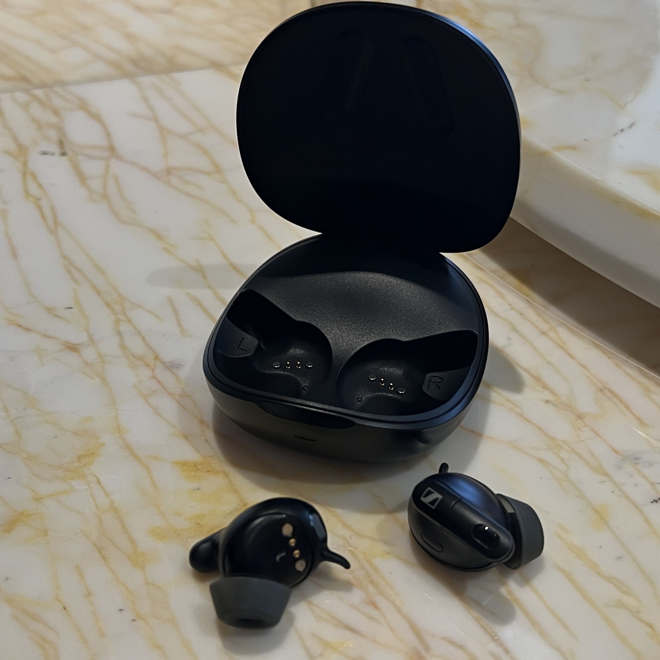 Sennheiser's Conversation Clear Plus earbuds are a transparency