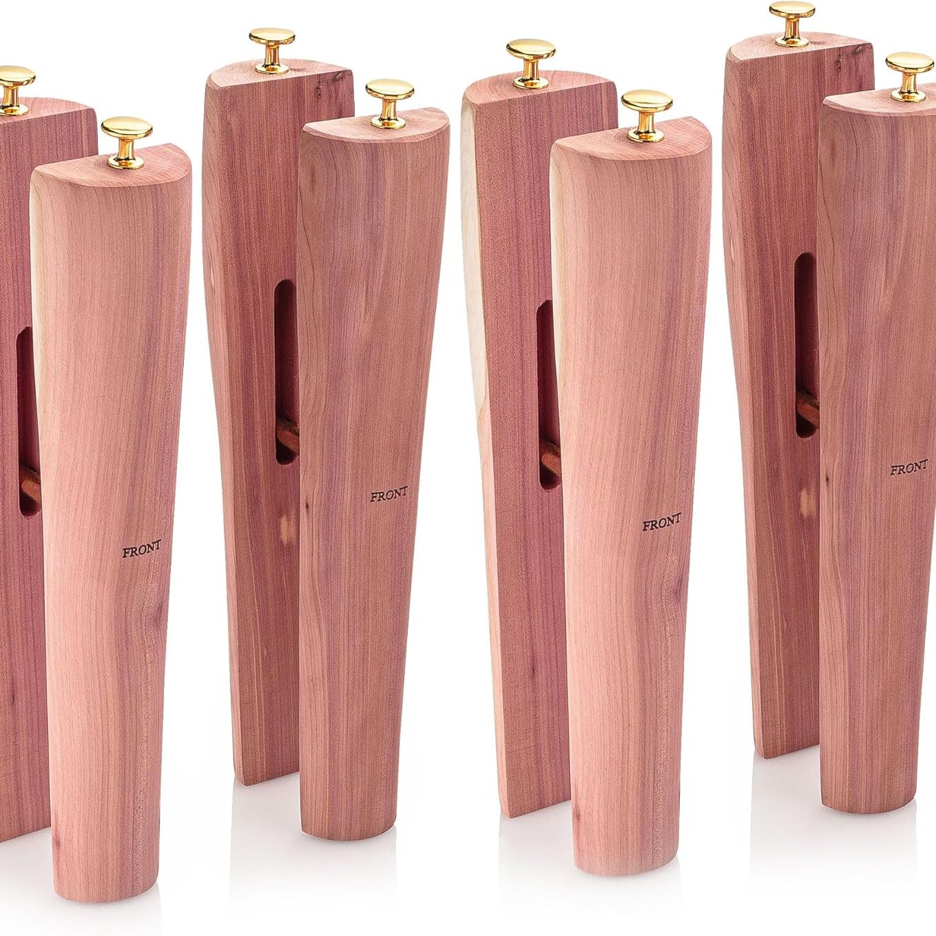 Houndsbay Cedar Boot Tree Shaft Shaper, Tall Boot Inserts Shape Holders, Men & Women - Boot Trees, Stand for Riding & Cowboy Boots (pack of 1)