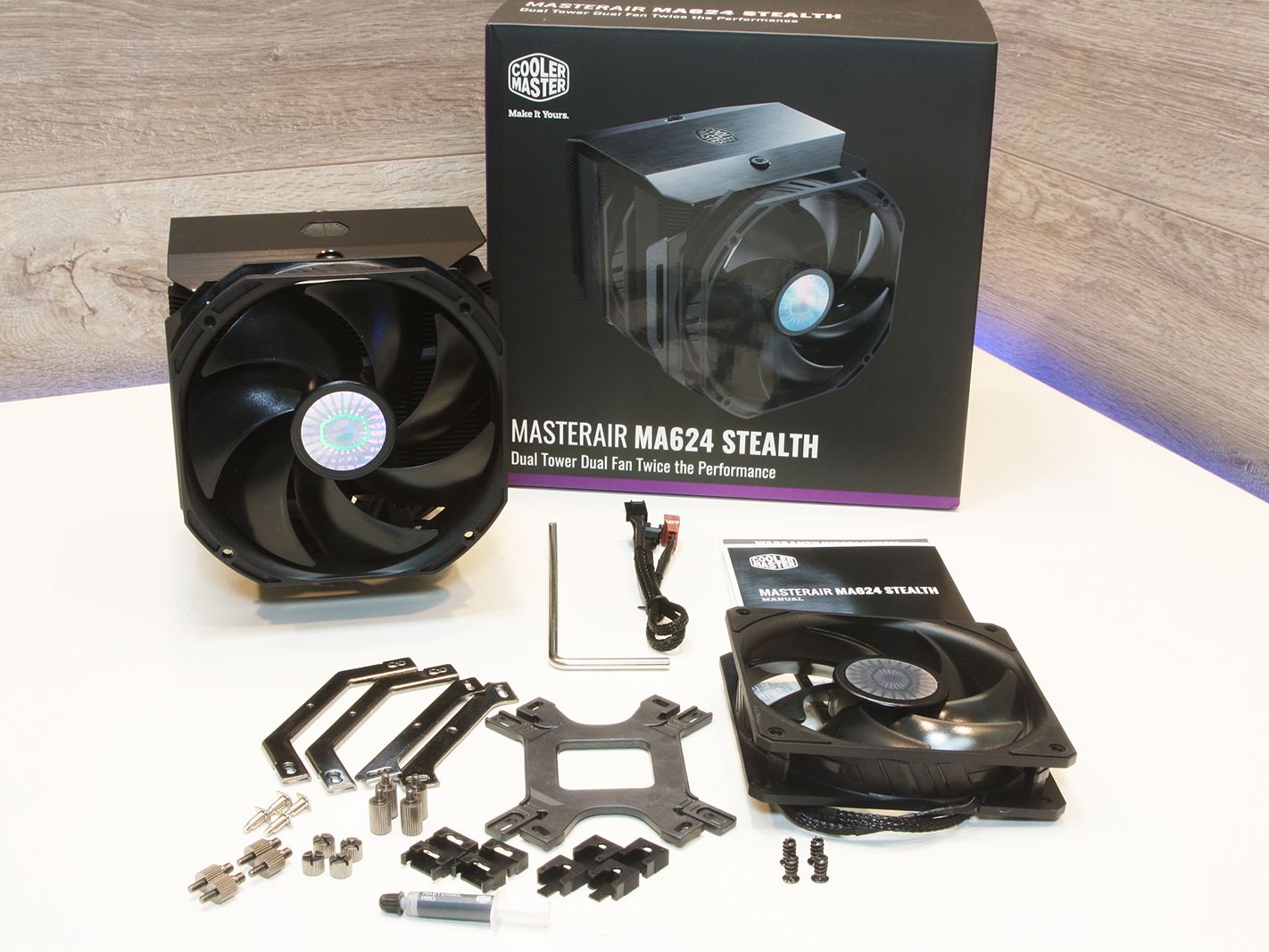 MasterAir MA624 Stealth CPU Air Cooler | Cooler Master
