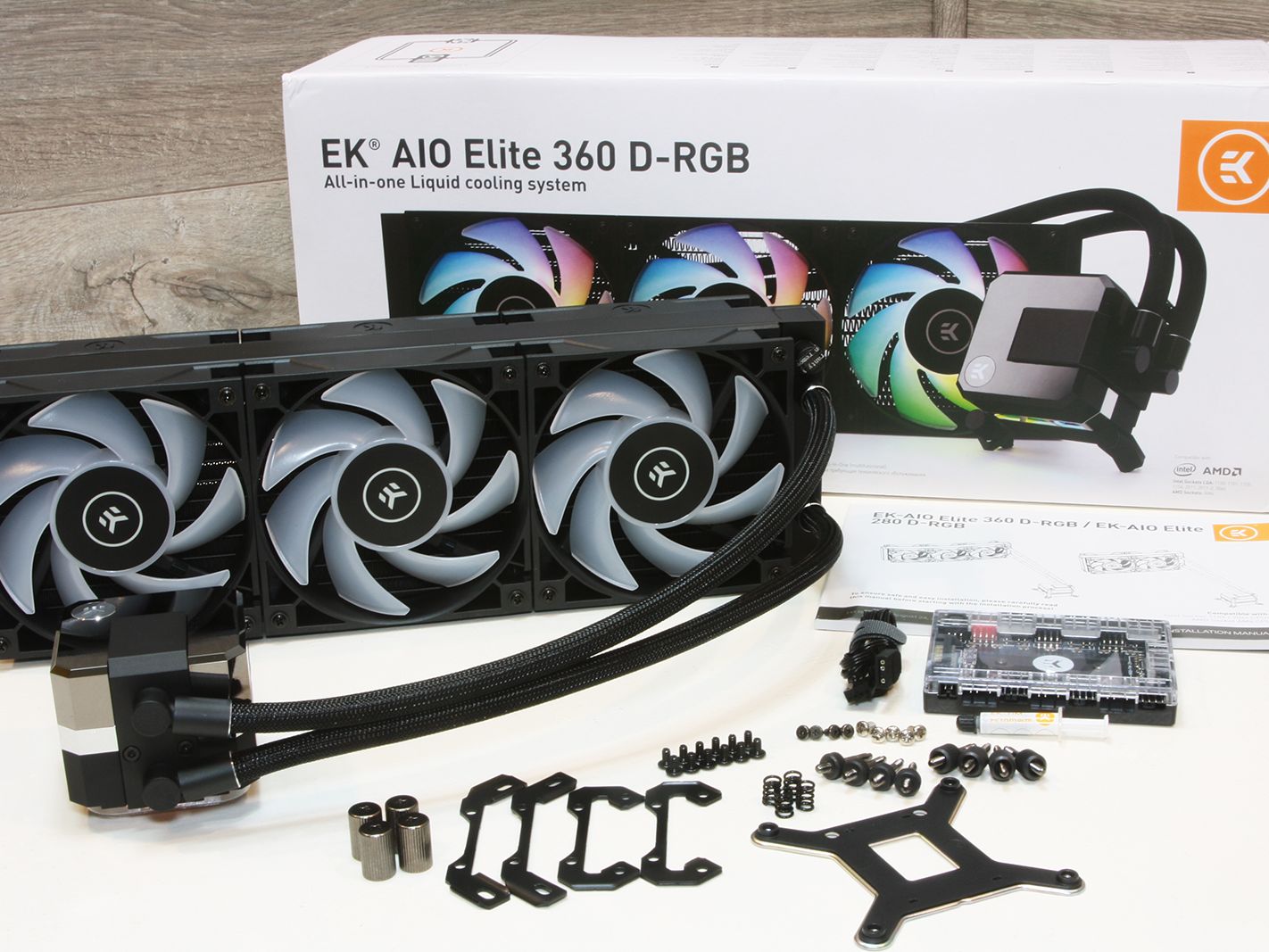 PCパーツ EK-AIO Elite 360 D-RGB EK-AIO Elite 360 D-RGB – EK Webshop