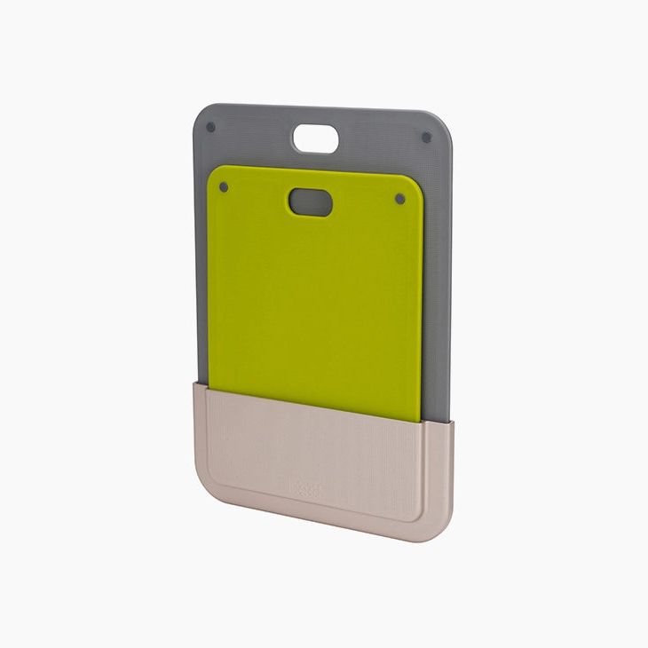 Doorstore&amp;trade; Chop 2-Piece Grey Chopping Board Set