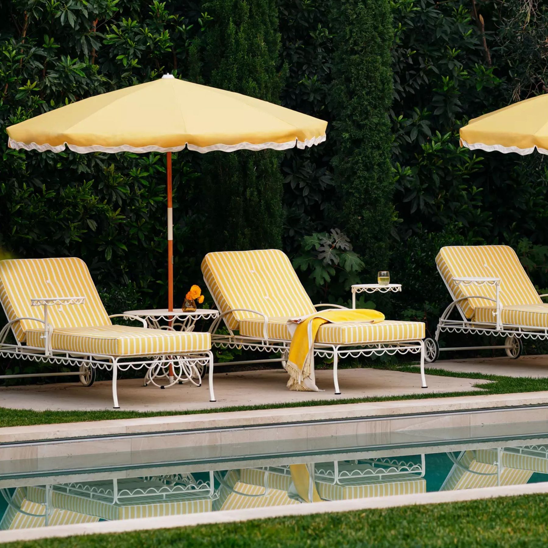 Parasol Sur Pied Patio Living Concepts Umbrella Stand 00262 Green