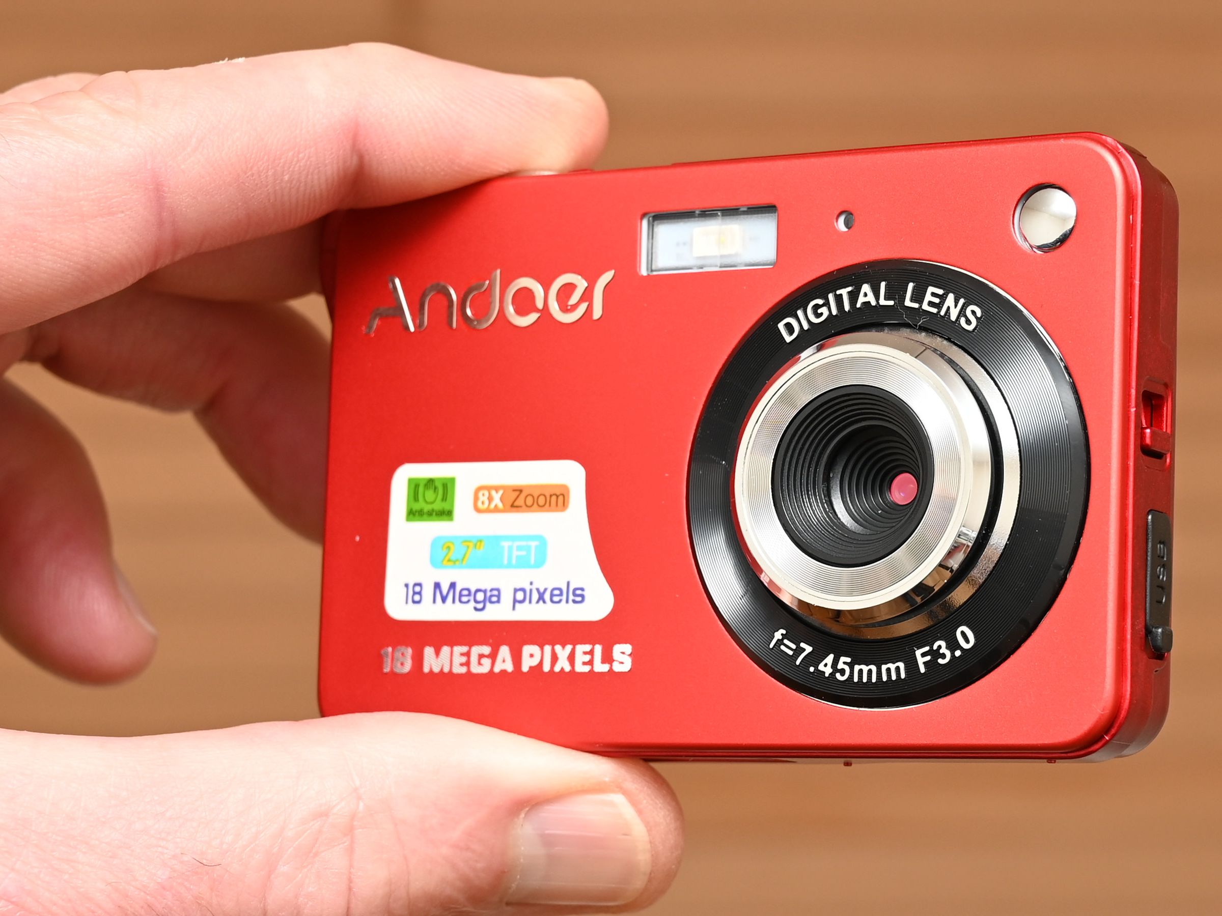 Andoer Digital Camera 18MP review: definitely cheap, but is it