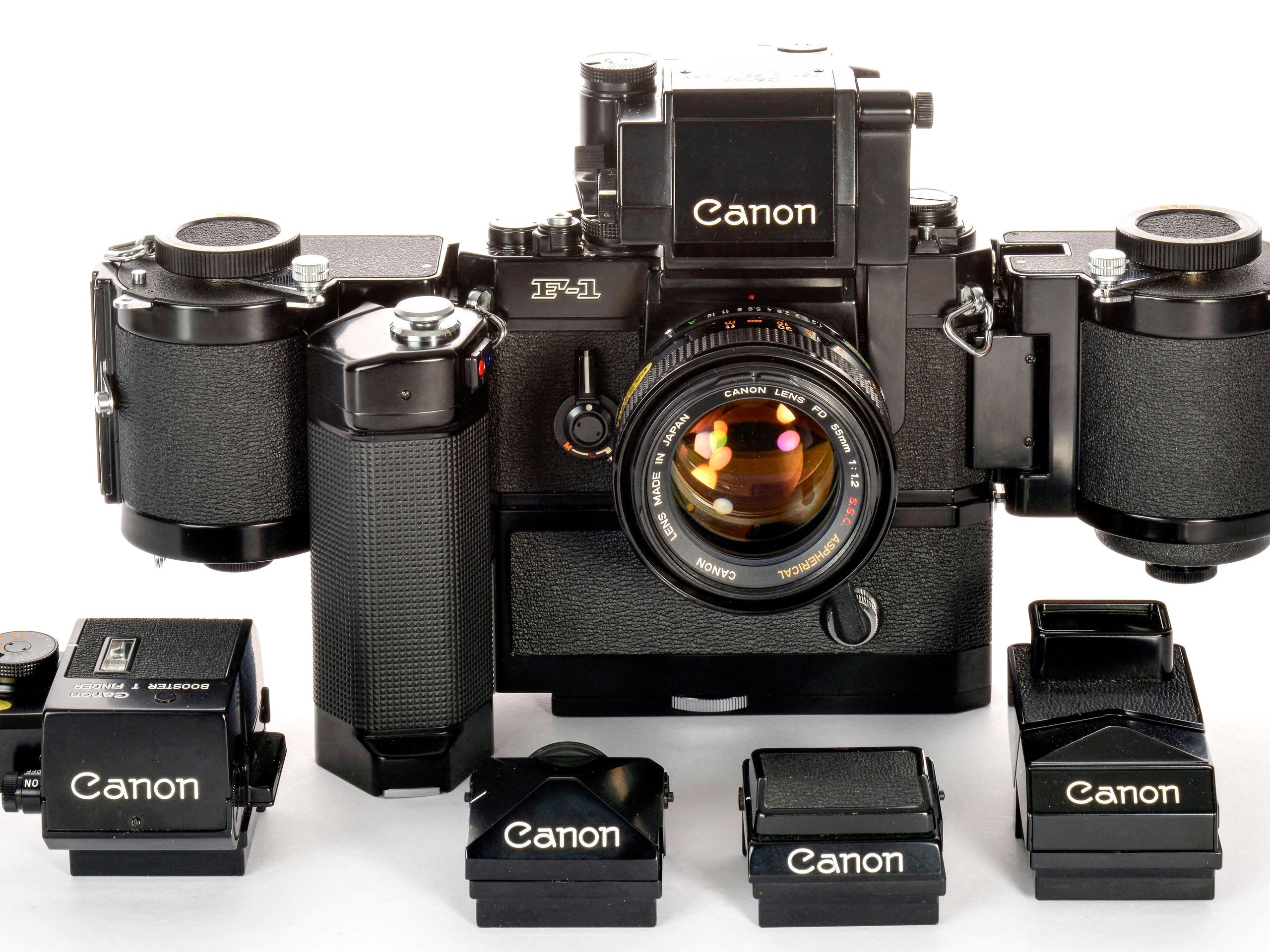 The Canon F-1 and New F-1 were more than just metal: these