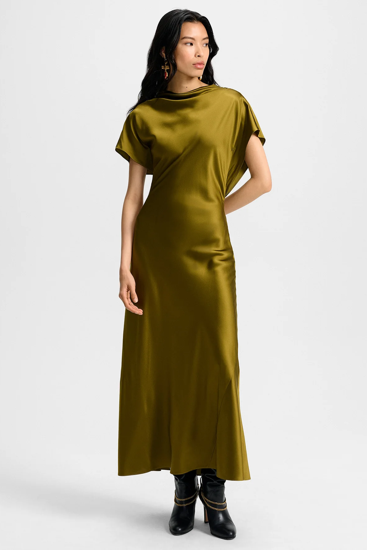 Veronica Beard , Redgrave Silk Midi Dress