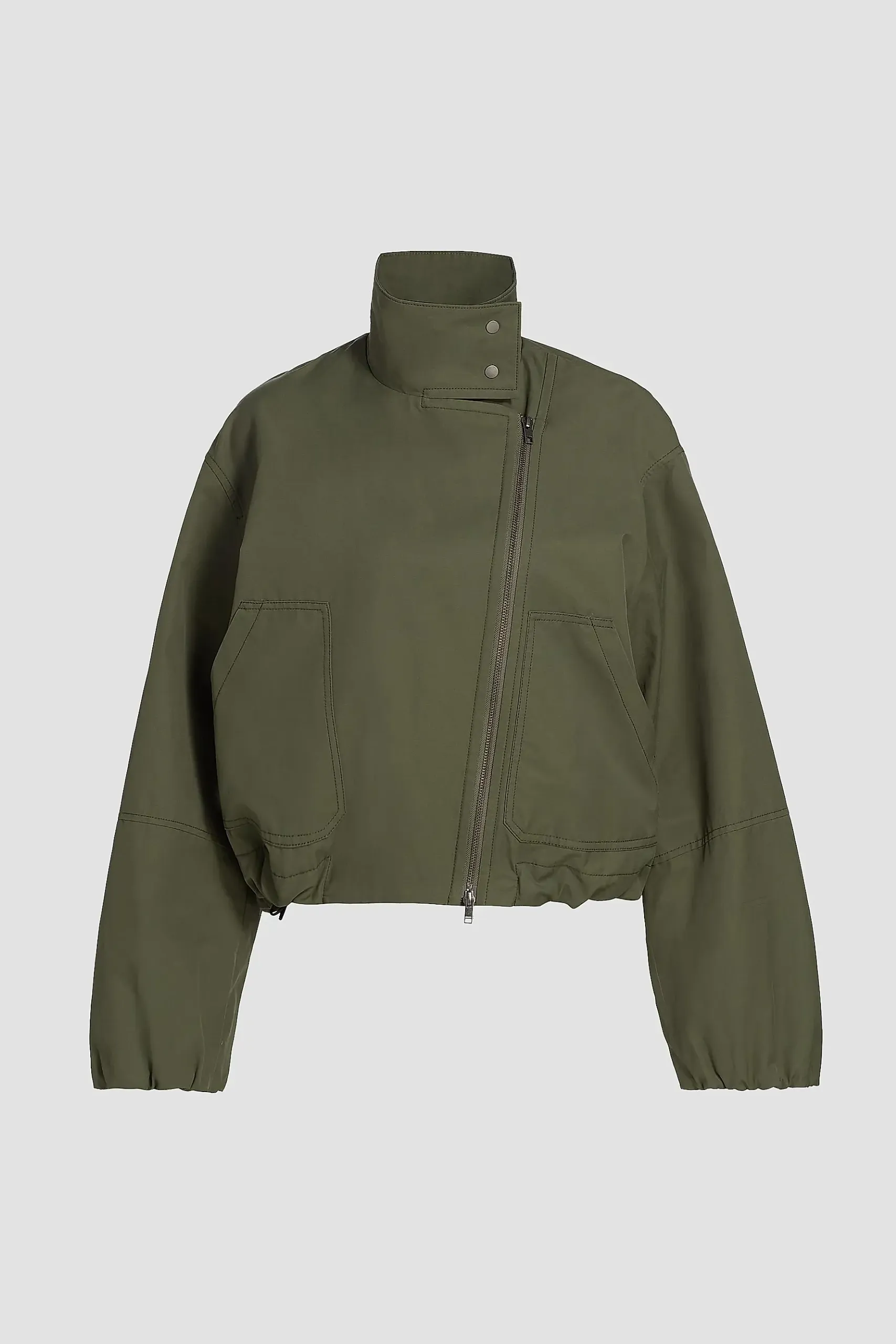 Sculpted Parachute Jacket