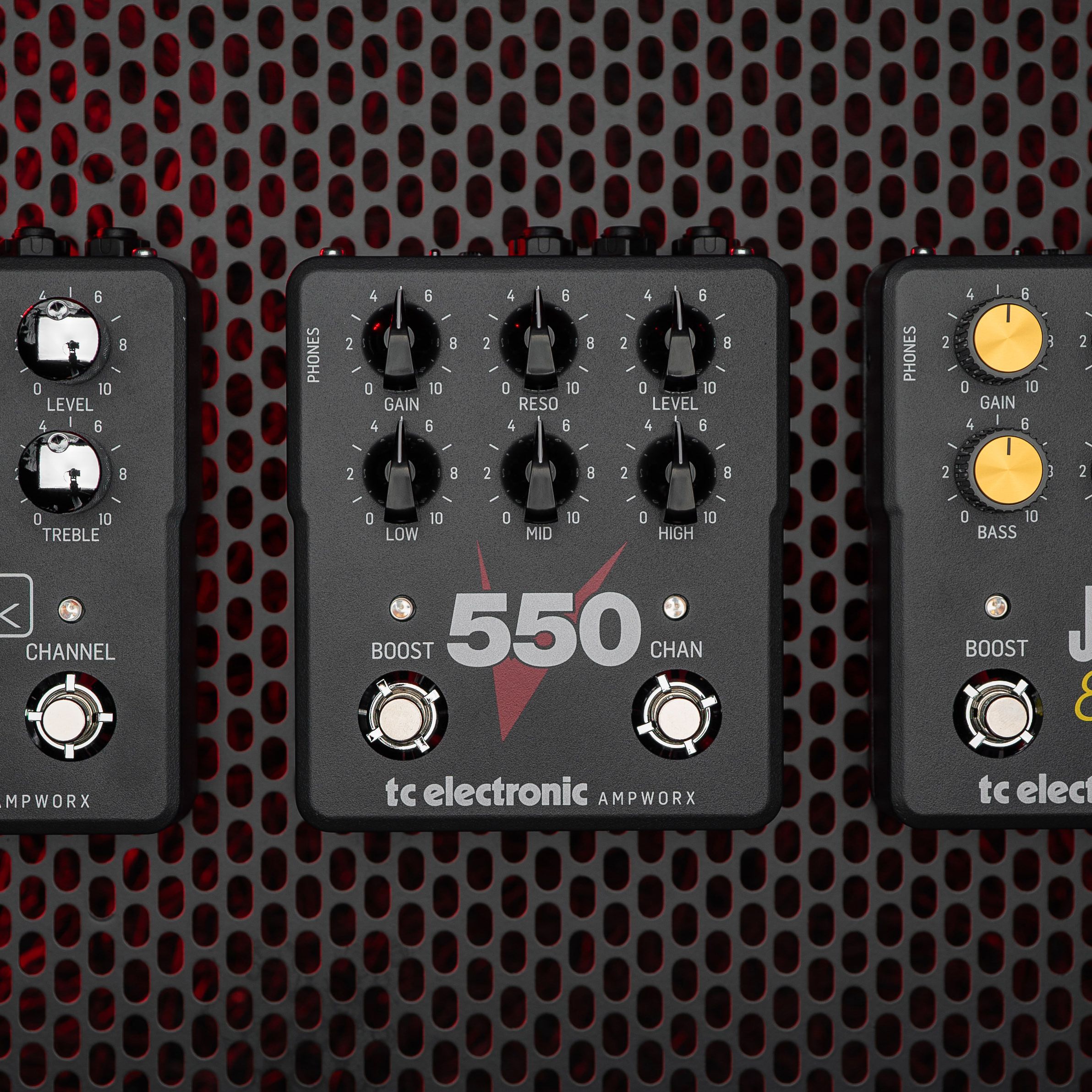 TC Electronic already has three more Ampworx preamp pedals ready