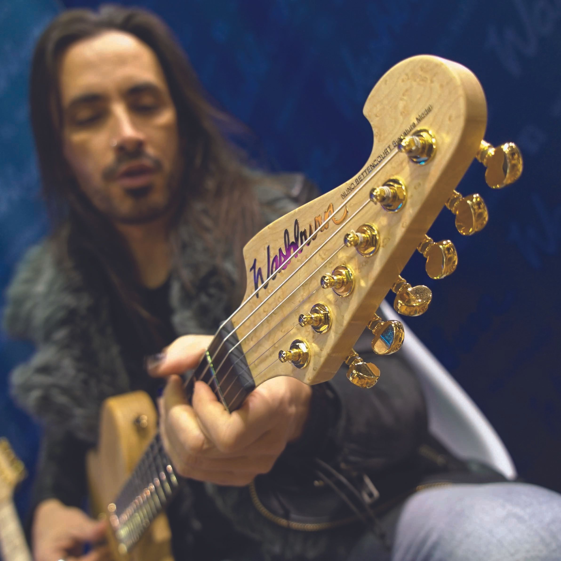 Nuno Bettencourt's new Washburn signature gets extreme with 6-way