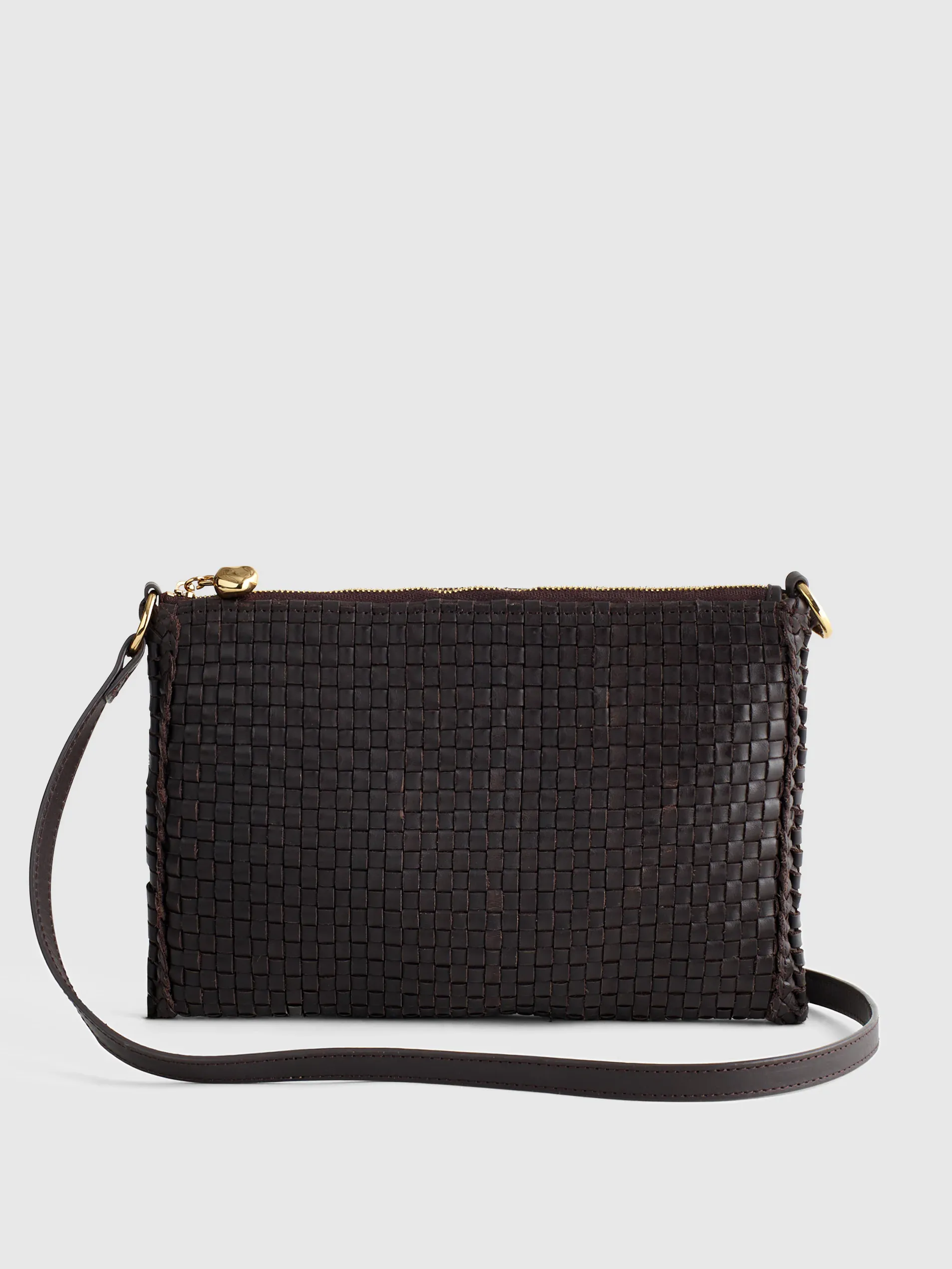 The Signature Woven Crossbody Pouch