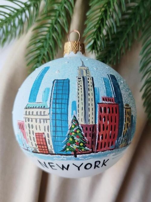 New York Christmas Ornament