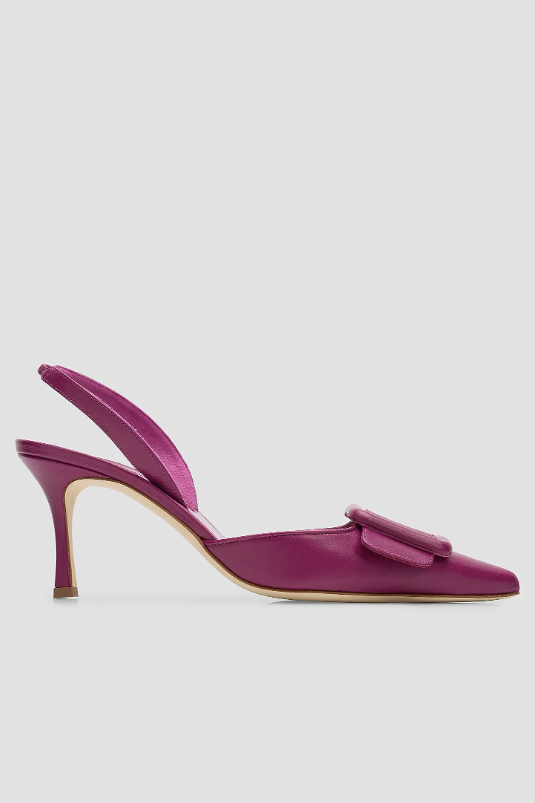 Manolo Blahnik, Maysli 70mm Slingback Pumps